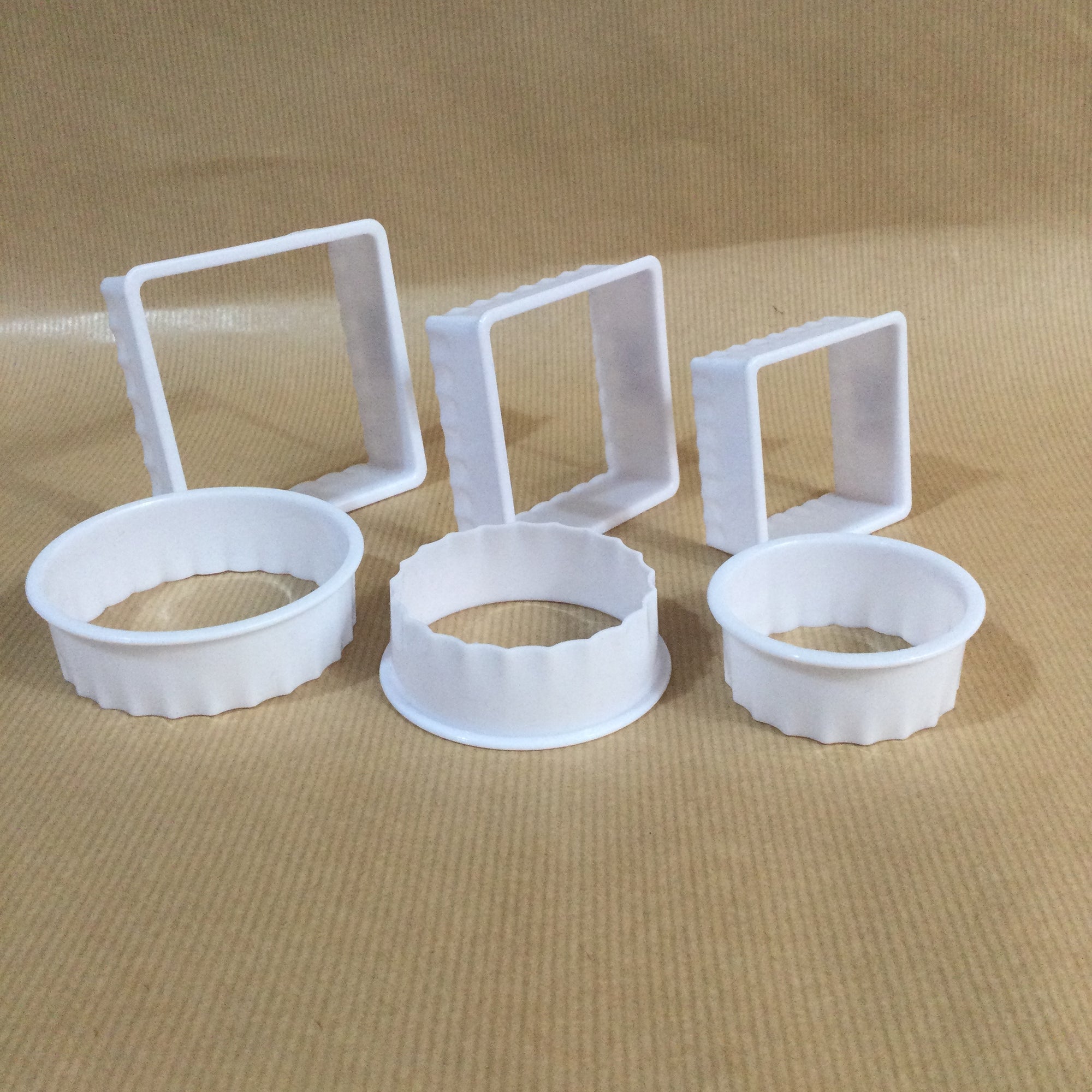 Square & Circle Scallop Shape Cutters