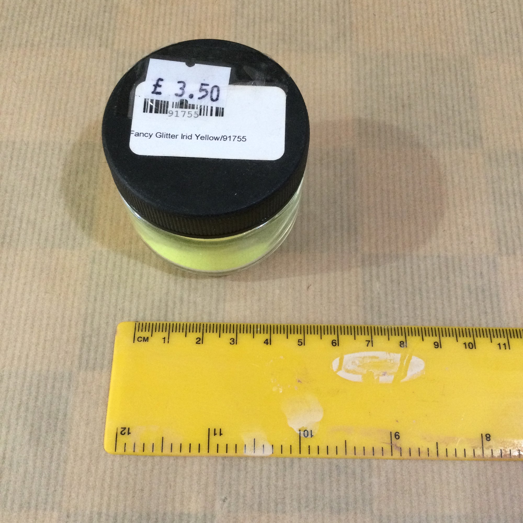 Fancy Glitter ~ Irid Yellow