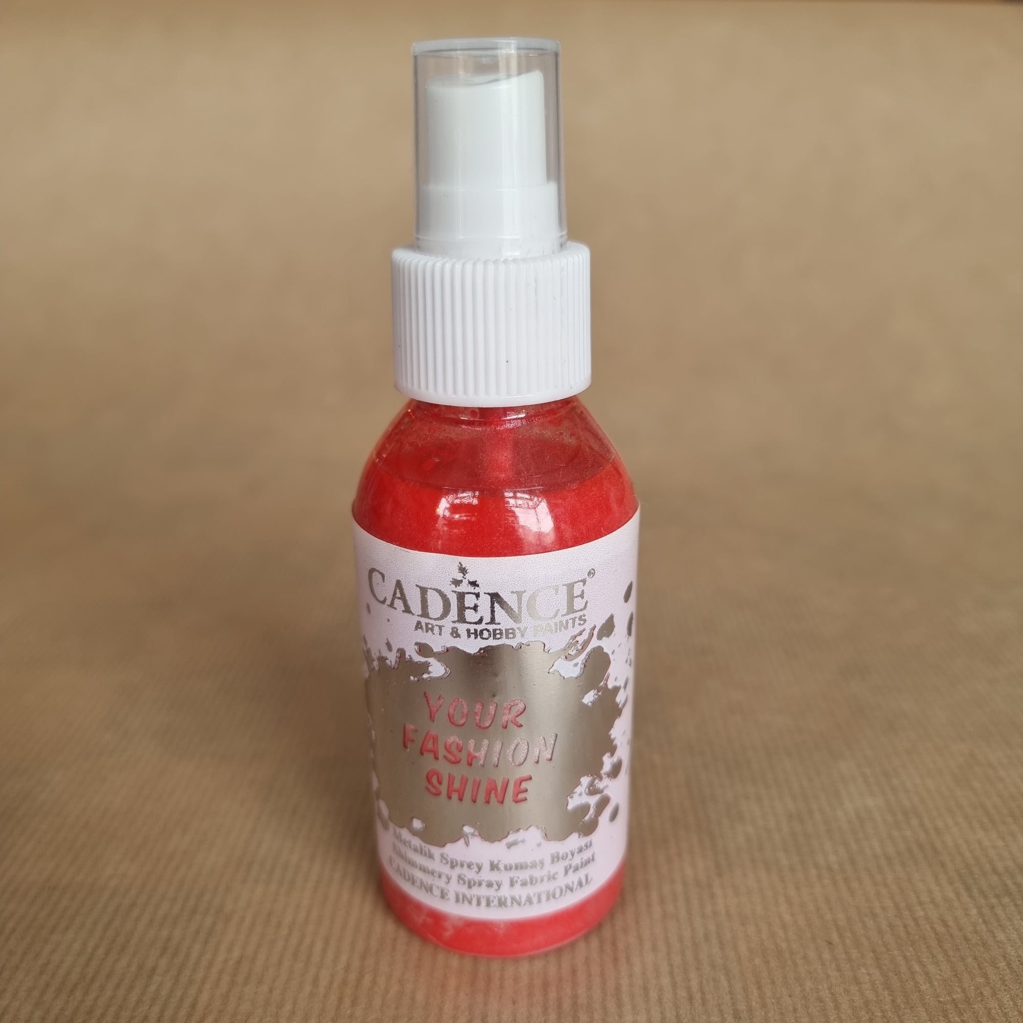 Shimmery Spray Fabric Paint