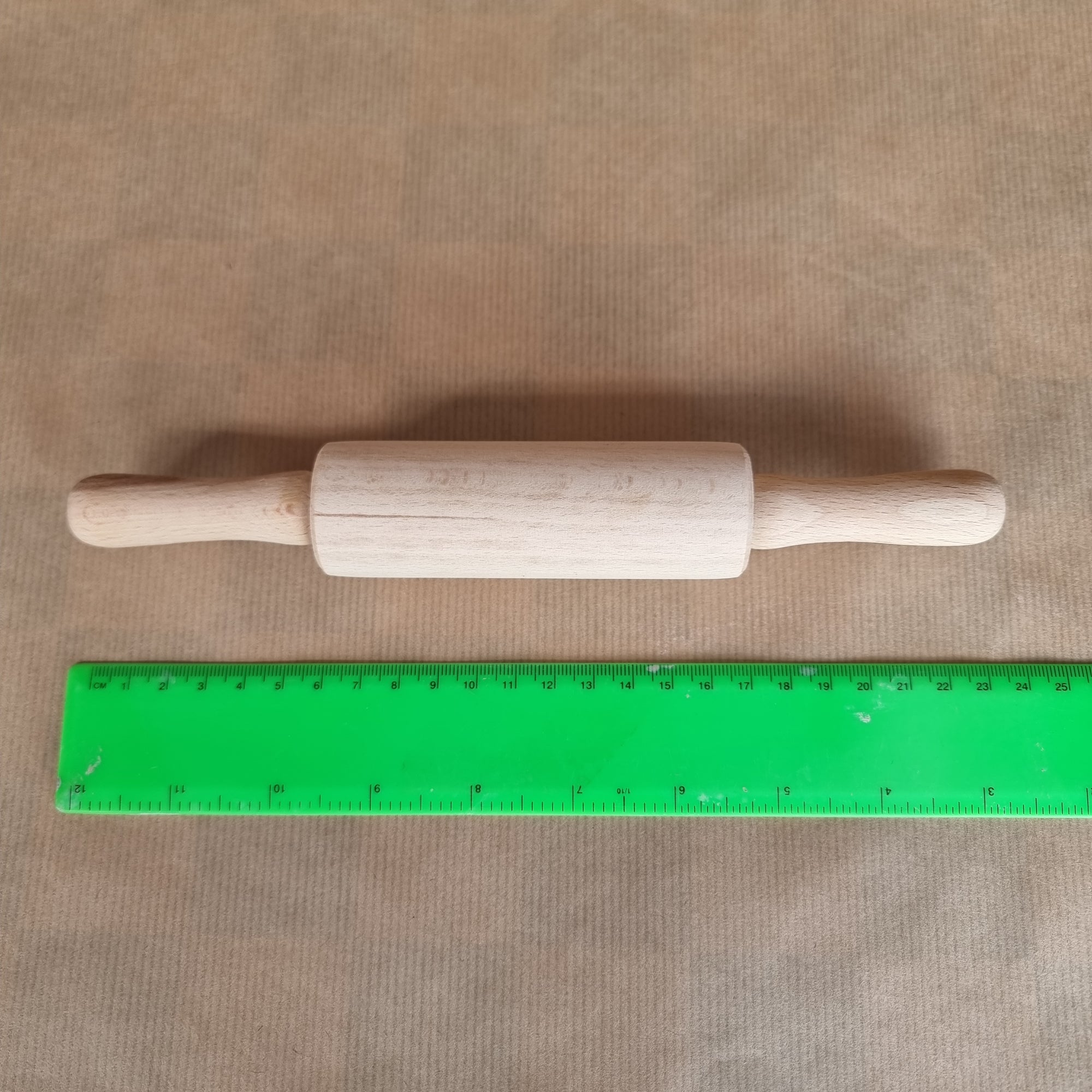 Mini Wooden Rolling Pin with Handles