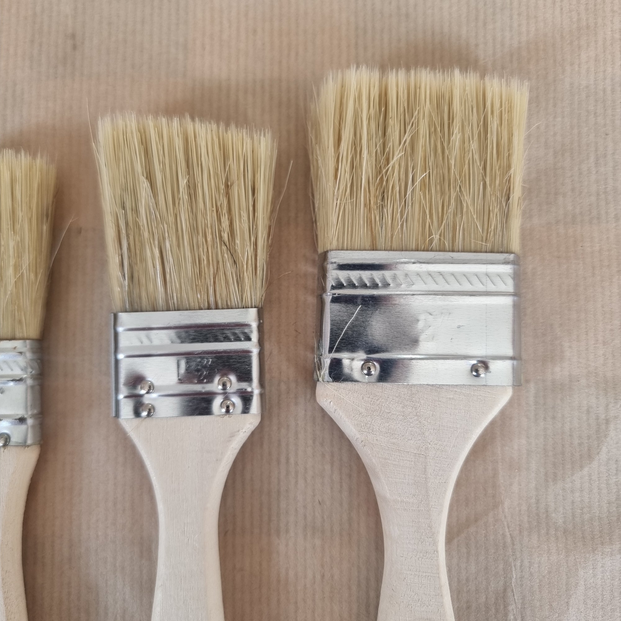 Painter's Wooden Paint Brushes