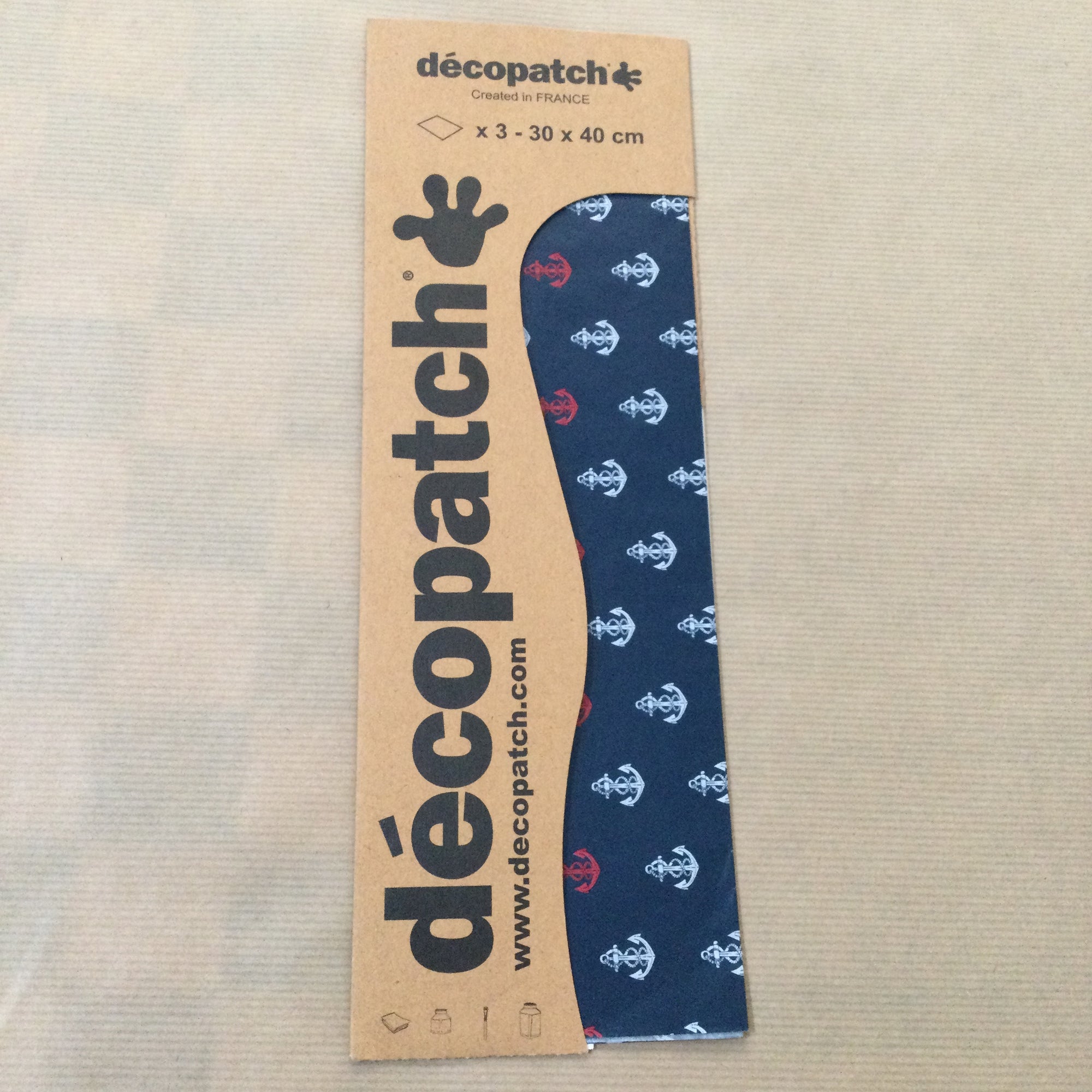 Decopatch paper / 3 sheet pack - 30cm x 40cm
