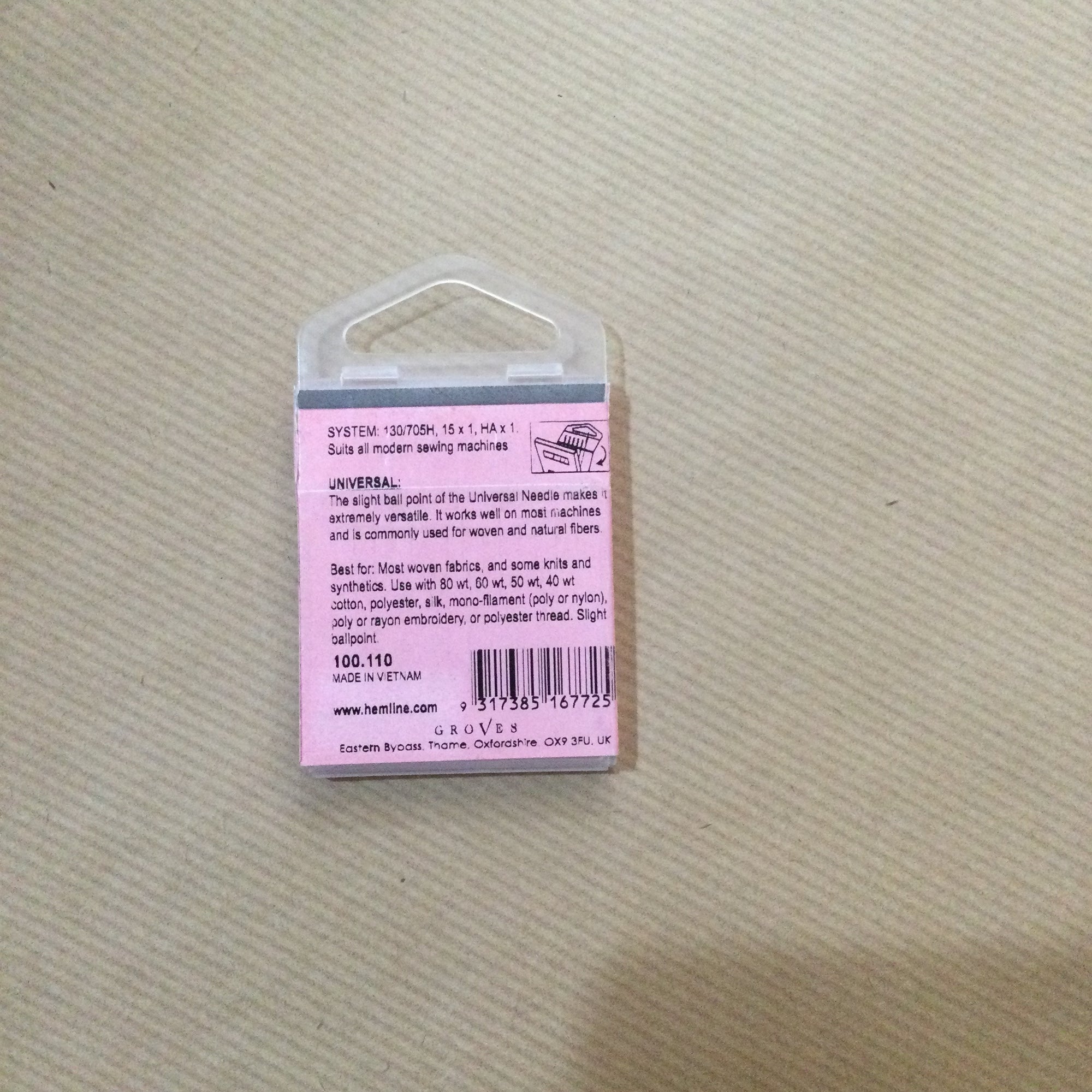 Hemline - Sewing Machine needles