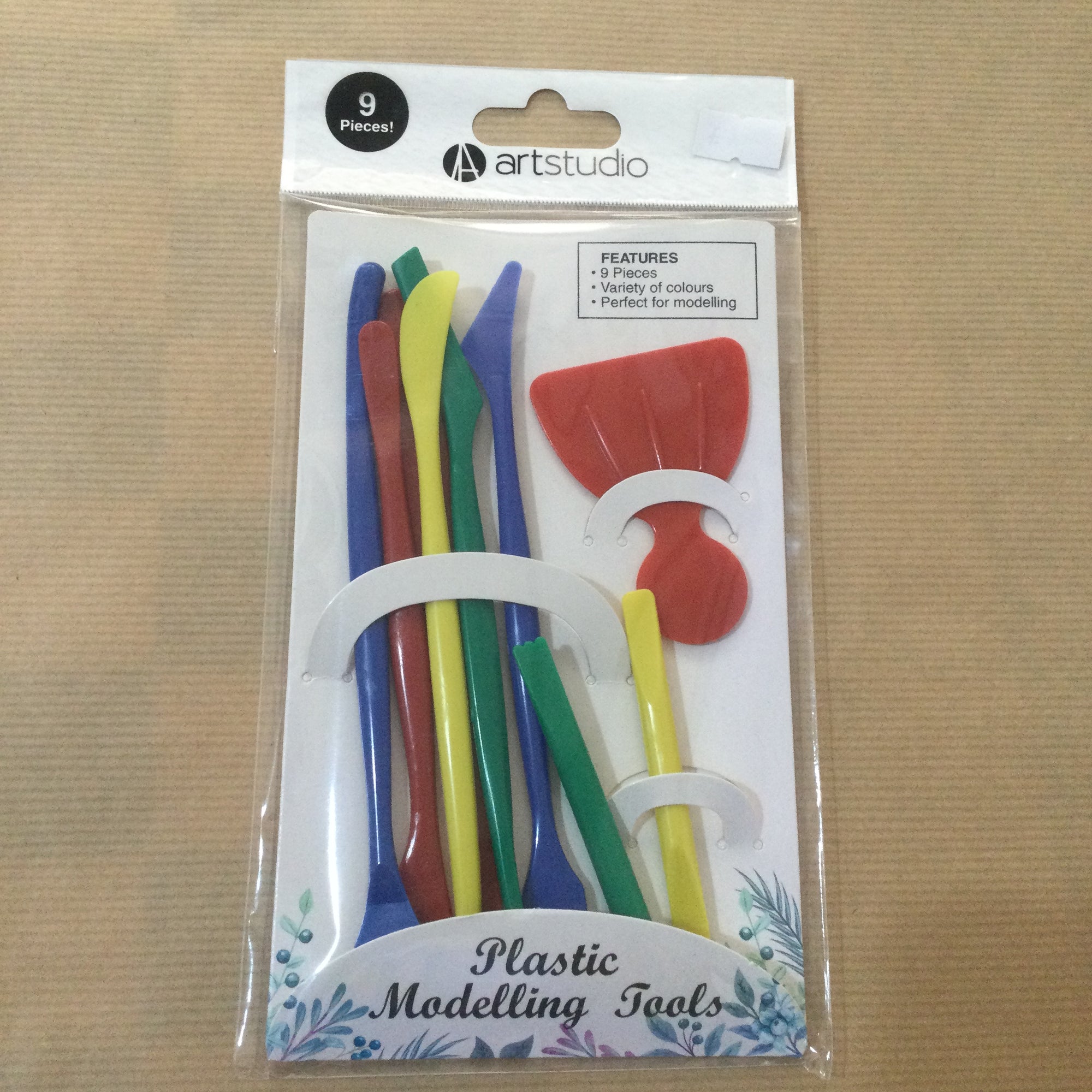 Plastic modelling tools set of 9 ~ Artstudio