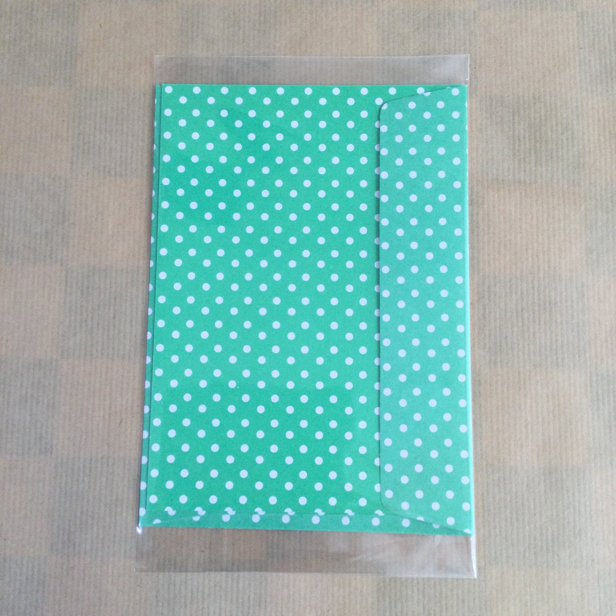 Single Spotted Card with Envelope