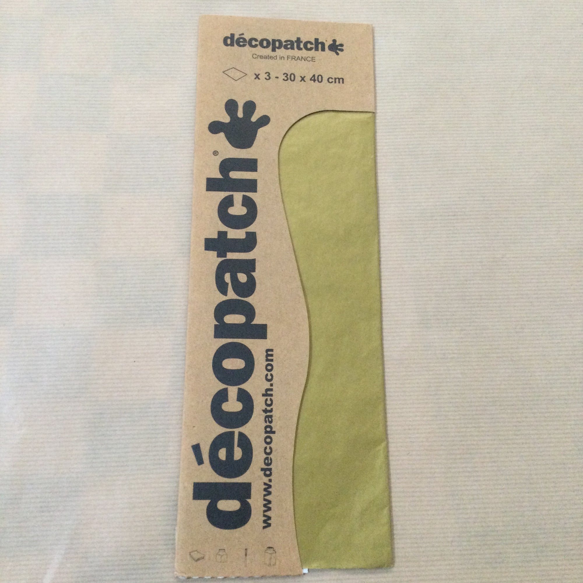 Decopatch paper / 3 sheet pack - 30cm x 40cm