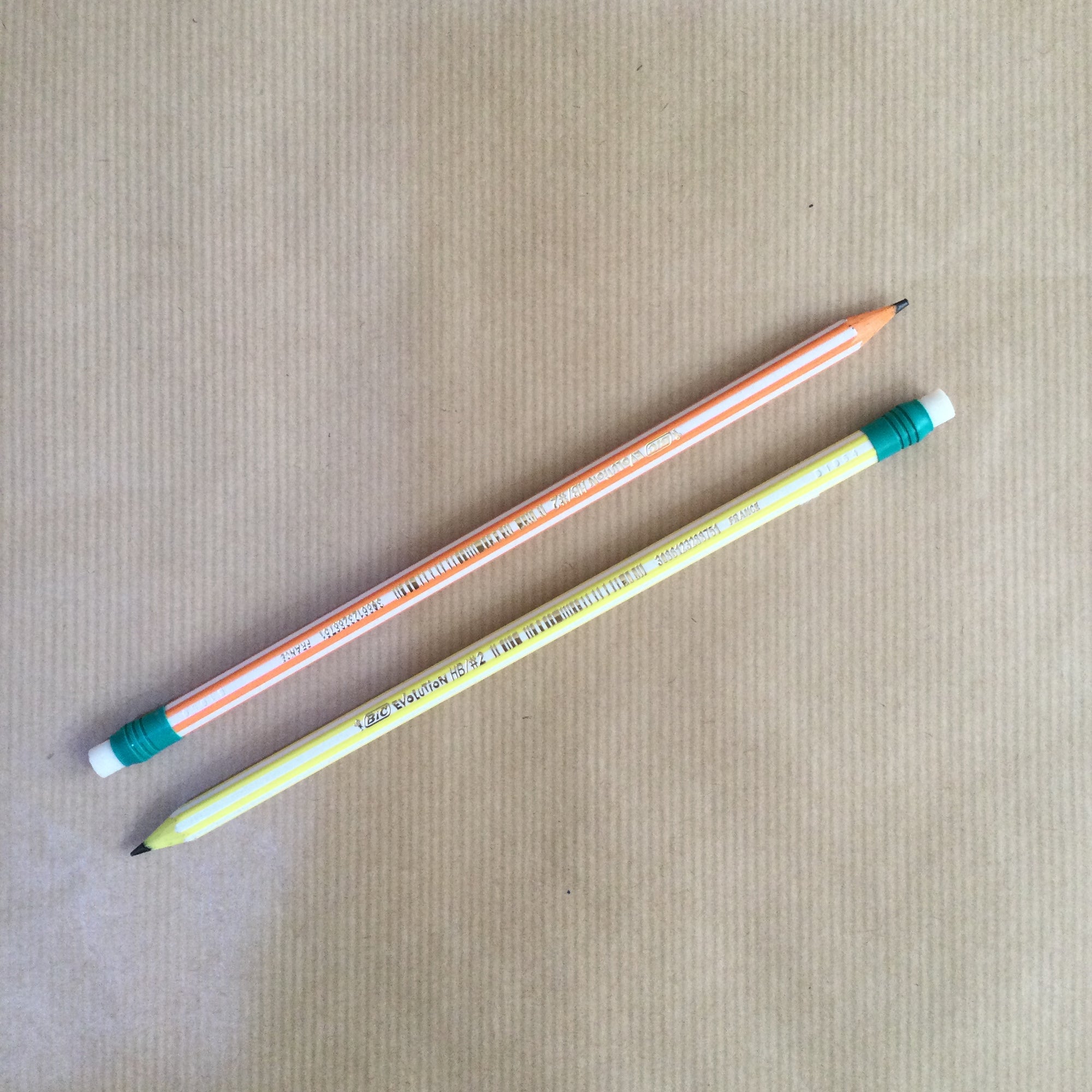 BIC Evolution HB Pencils With Rubber