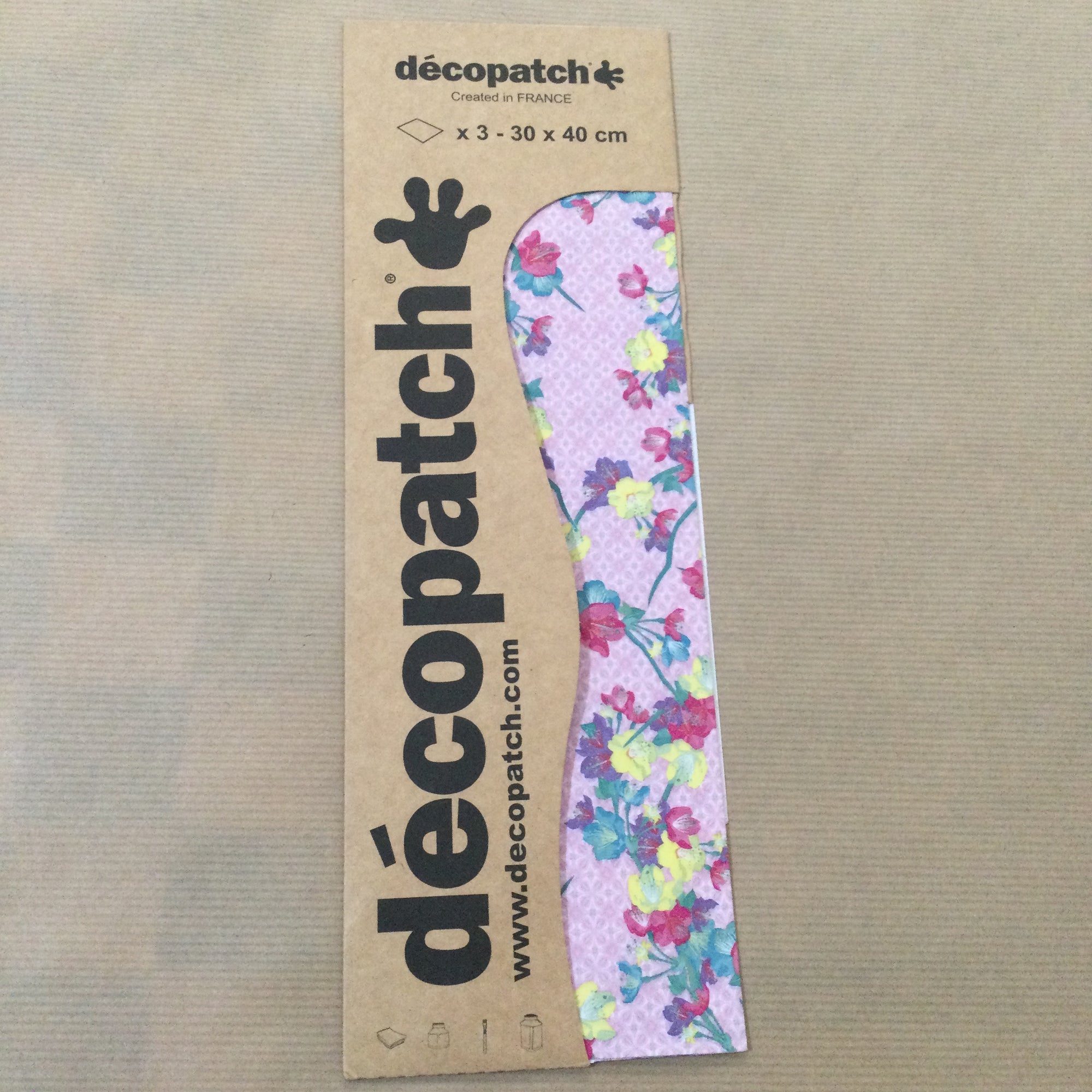 Decopatch paper / 3 sheet pack - 30cm x 40cm