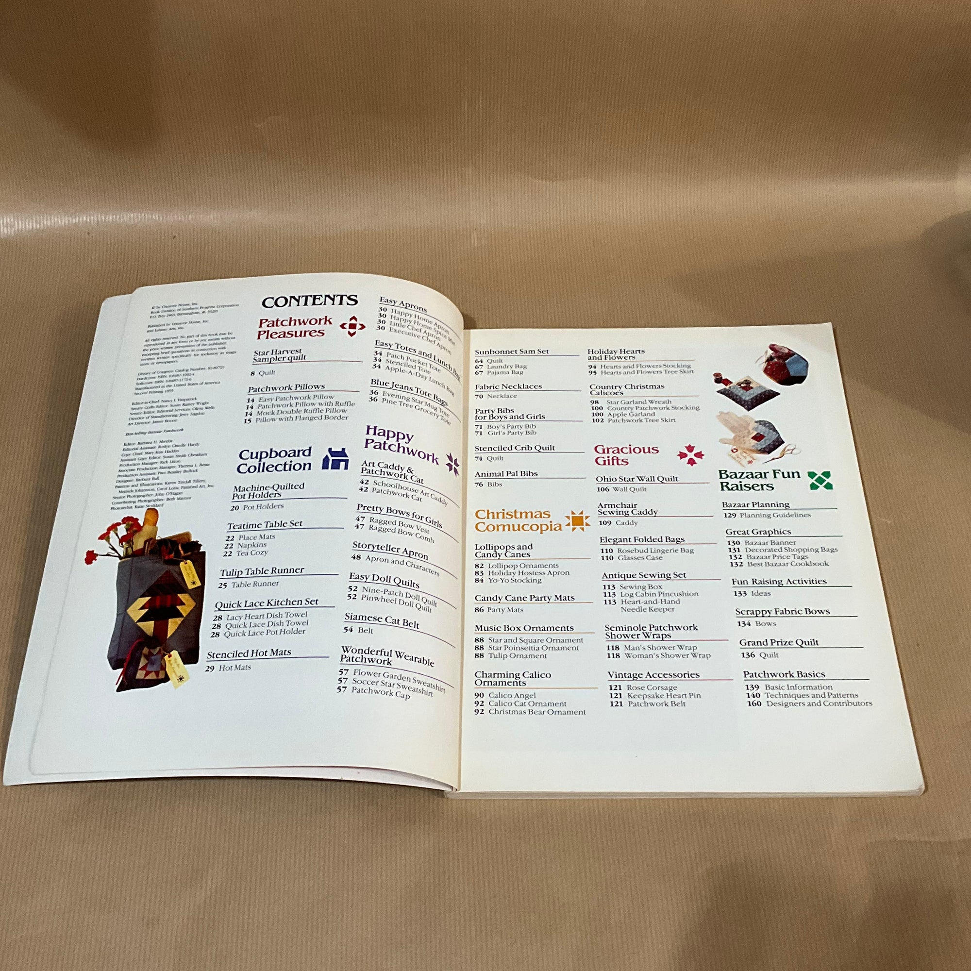 Best-selling bazaare patchwork book