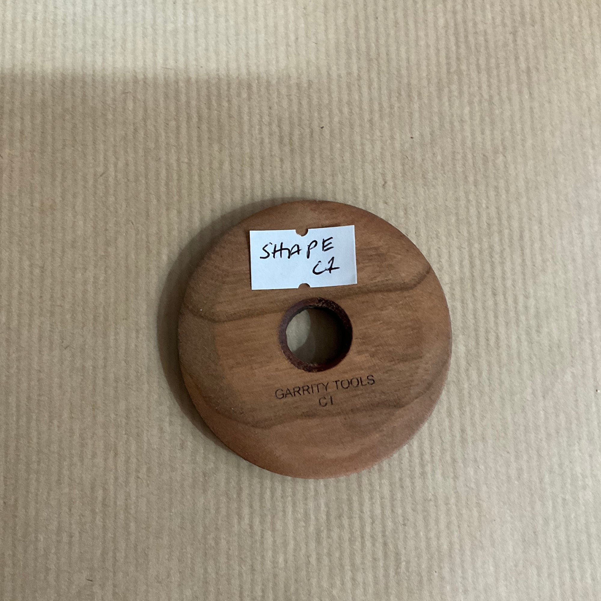Wooden Texture Kidney Modelling Tool Garrity