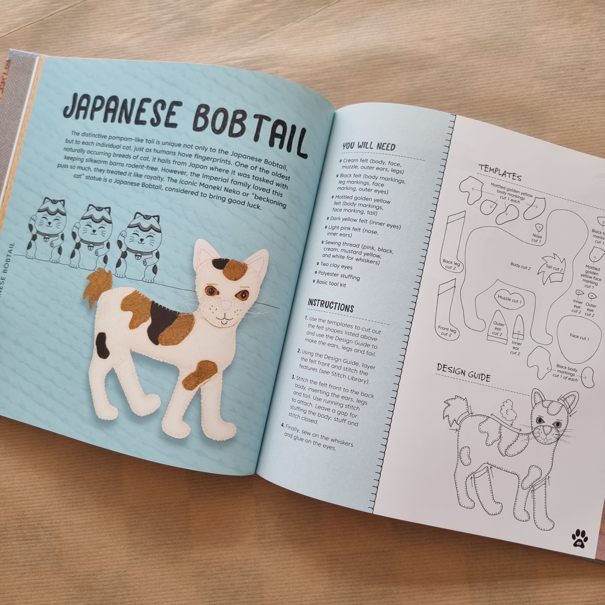 Stitch 50 Cats Book