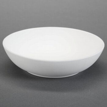 Blank Bisque ~  Coupe Pasta bowl