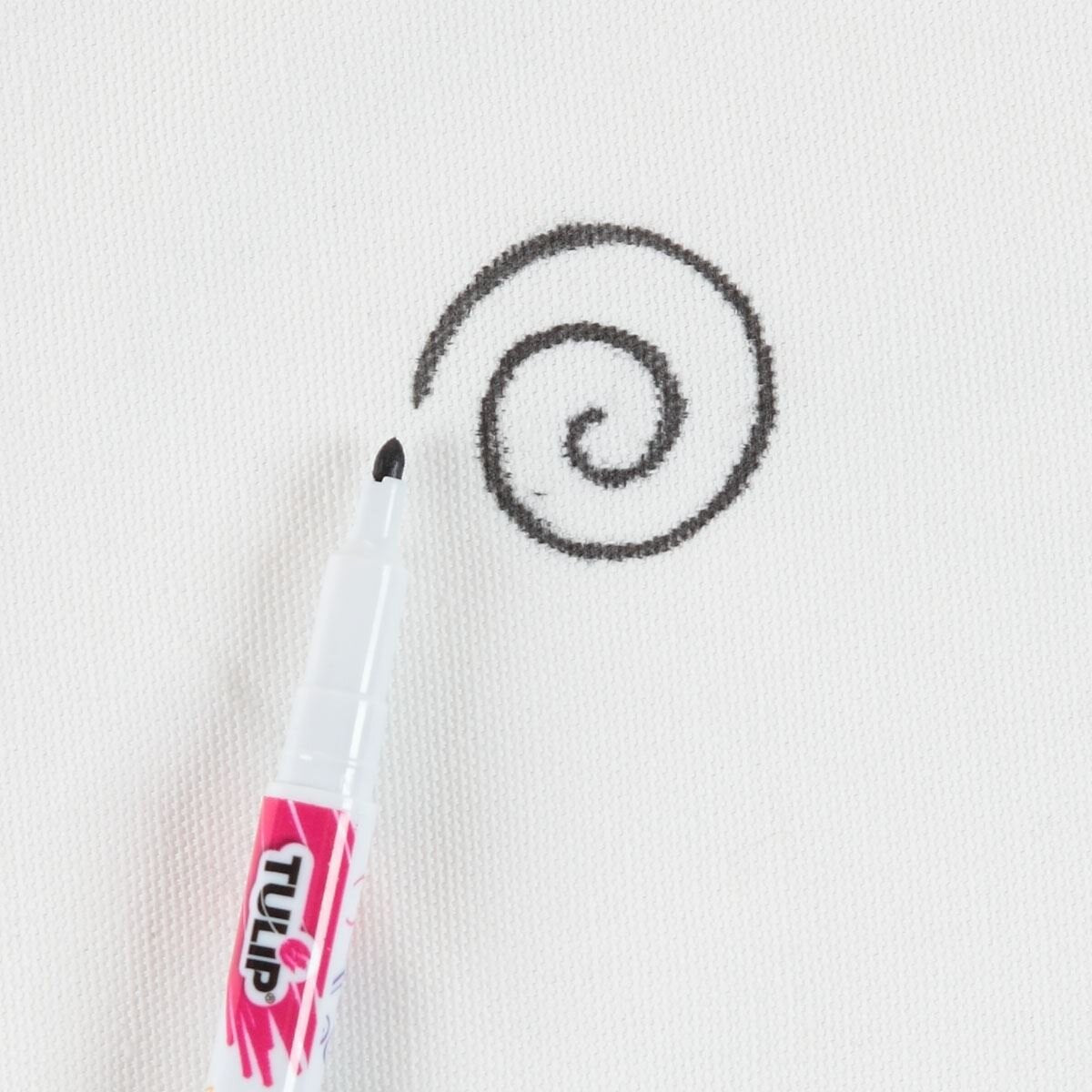Fine Tip Fabric Markers - 12 Multipack