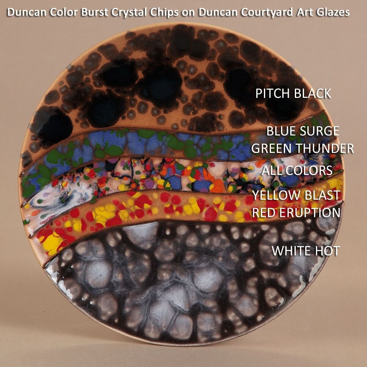 Green Thunder ~ Colour Burst Crystal Chips