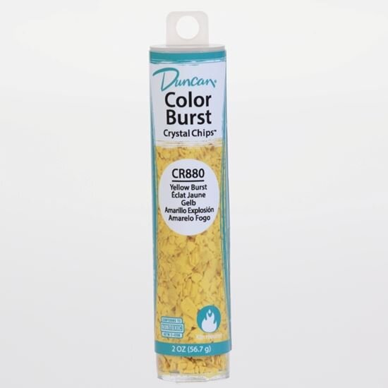 Yellow Burst ~ Colour Burst Crystal Chips