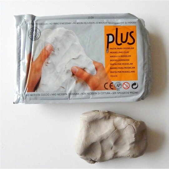 Air Dry Clay - Light Grey 1KG