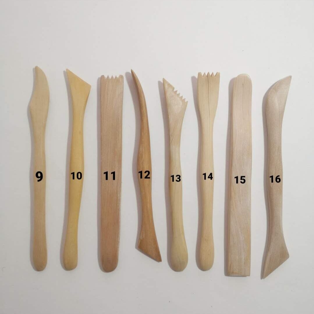 Boxwood sculpting tools ~ 15cm / 6" length