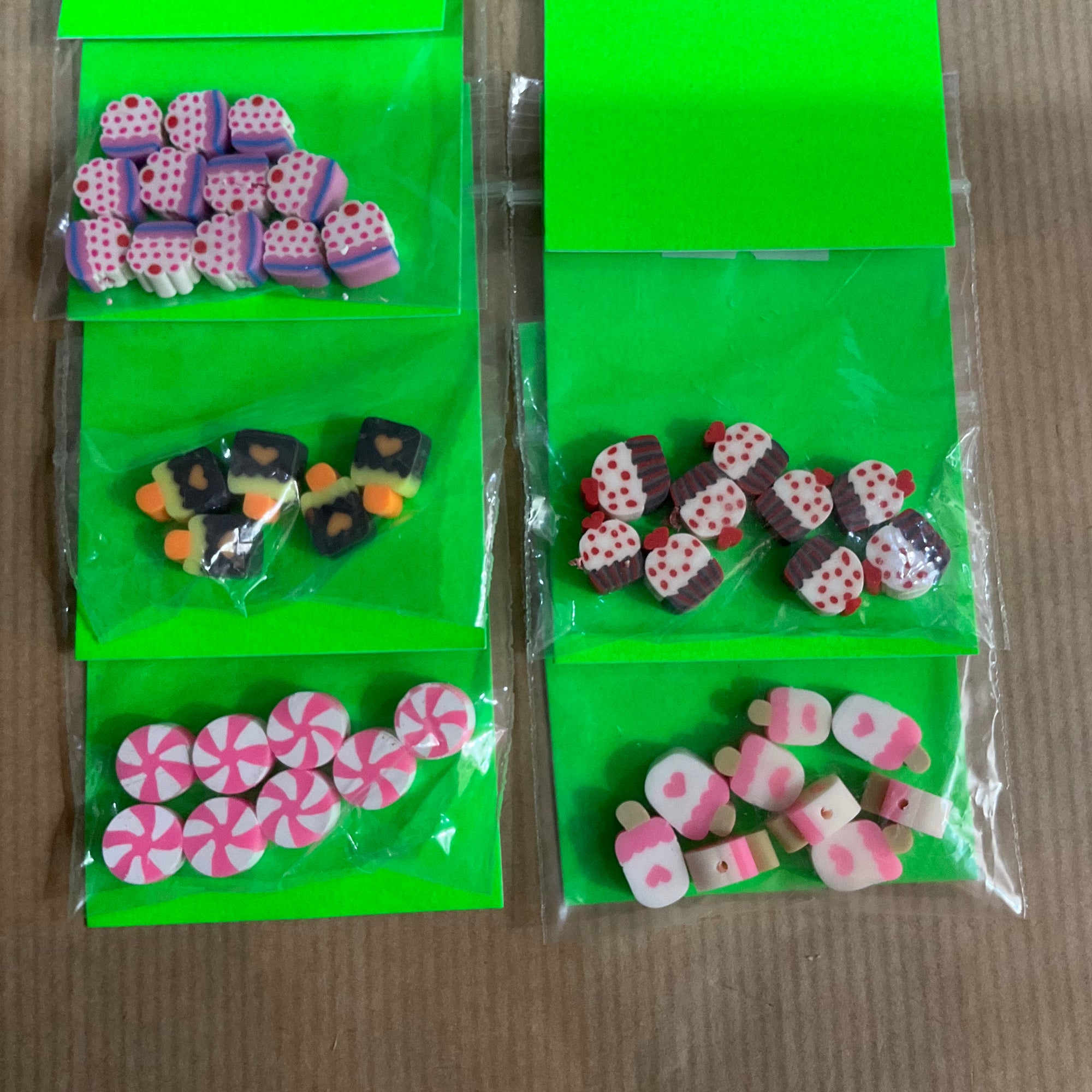 Sweets and cake beads