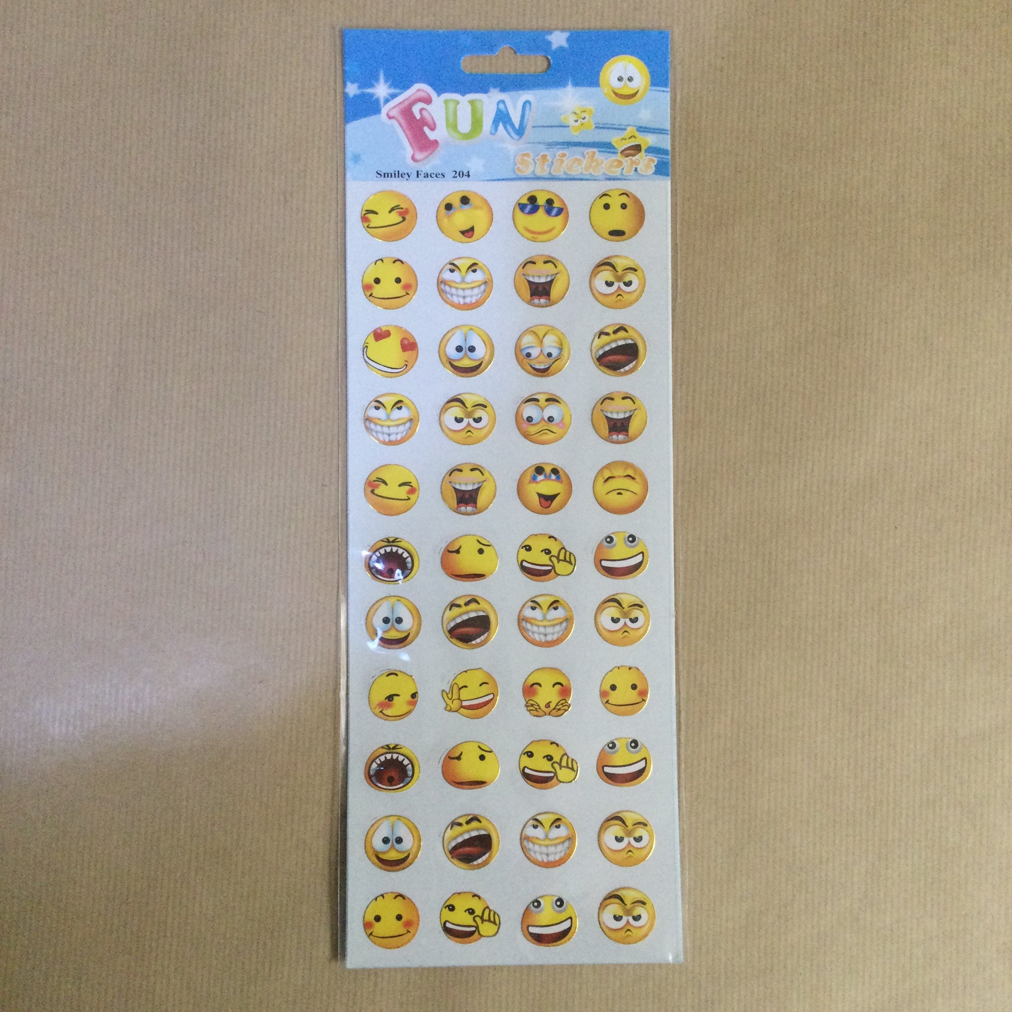 Fun Stickers ~ Smiley Faces