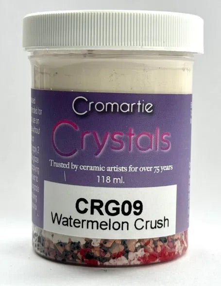 Cromartie Crystals glaze - Watermelon Crush