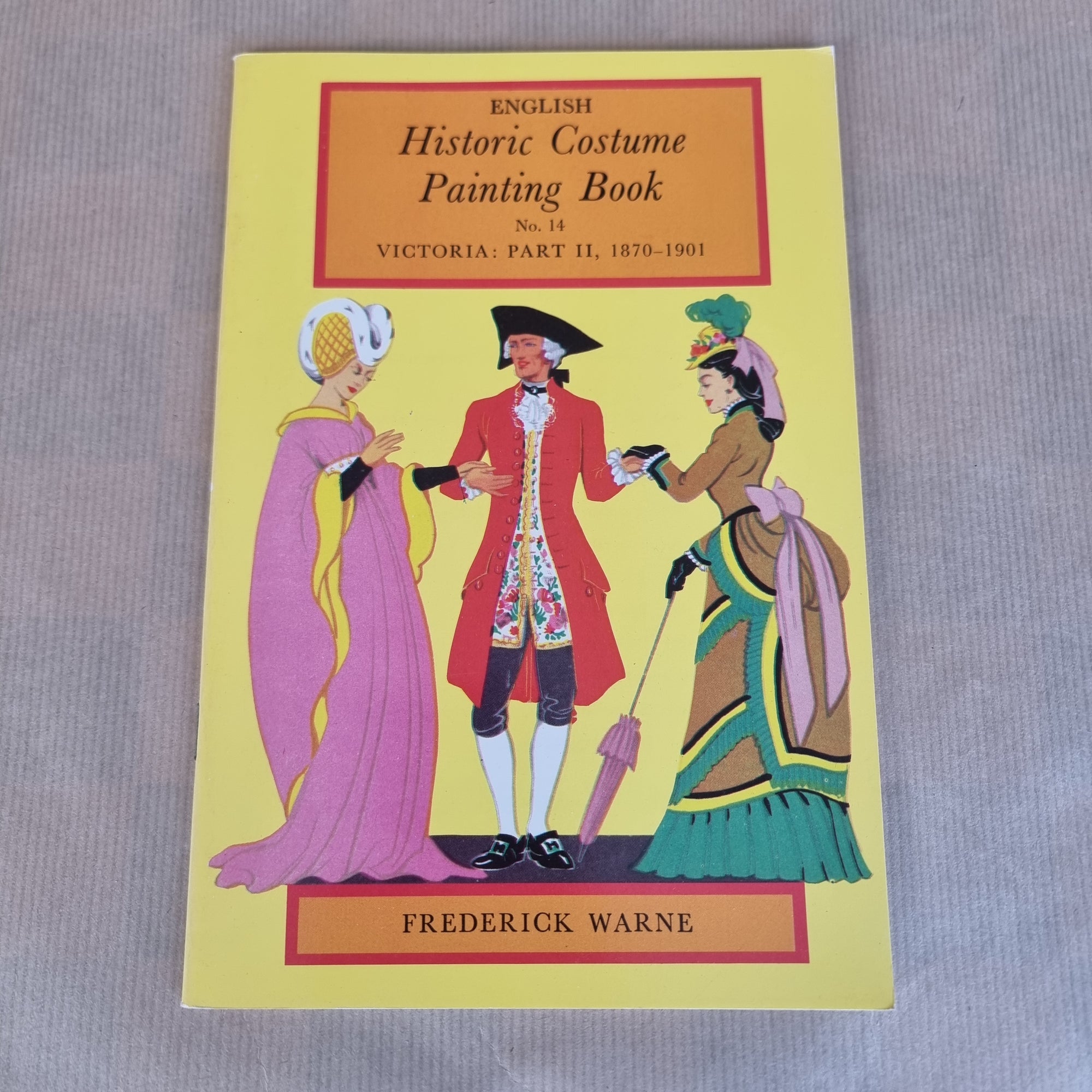 Historic Costume Painting Book ~ No.14