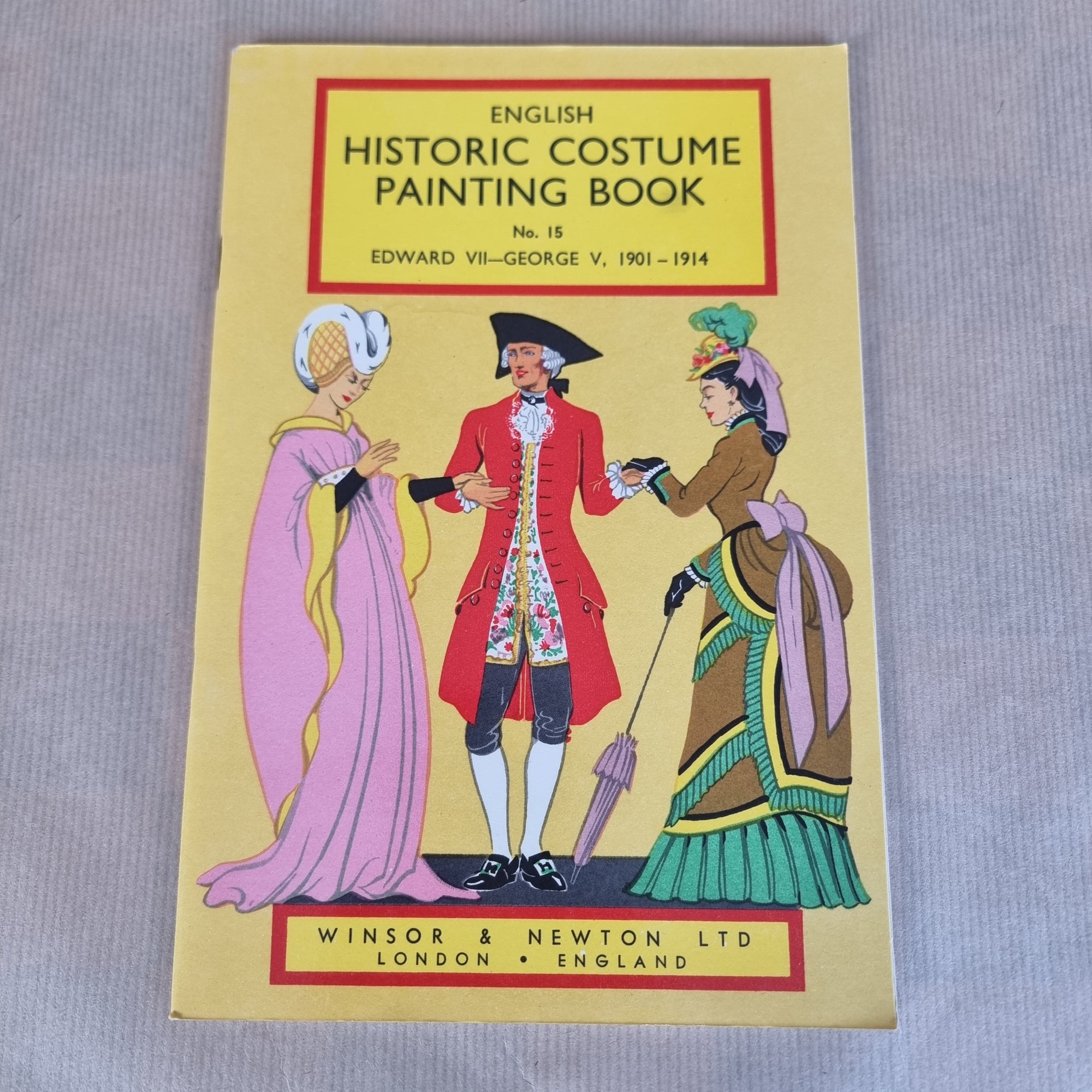 Historic Costume Painting Book ~ No.15