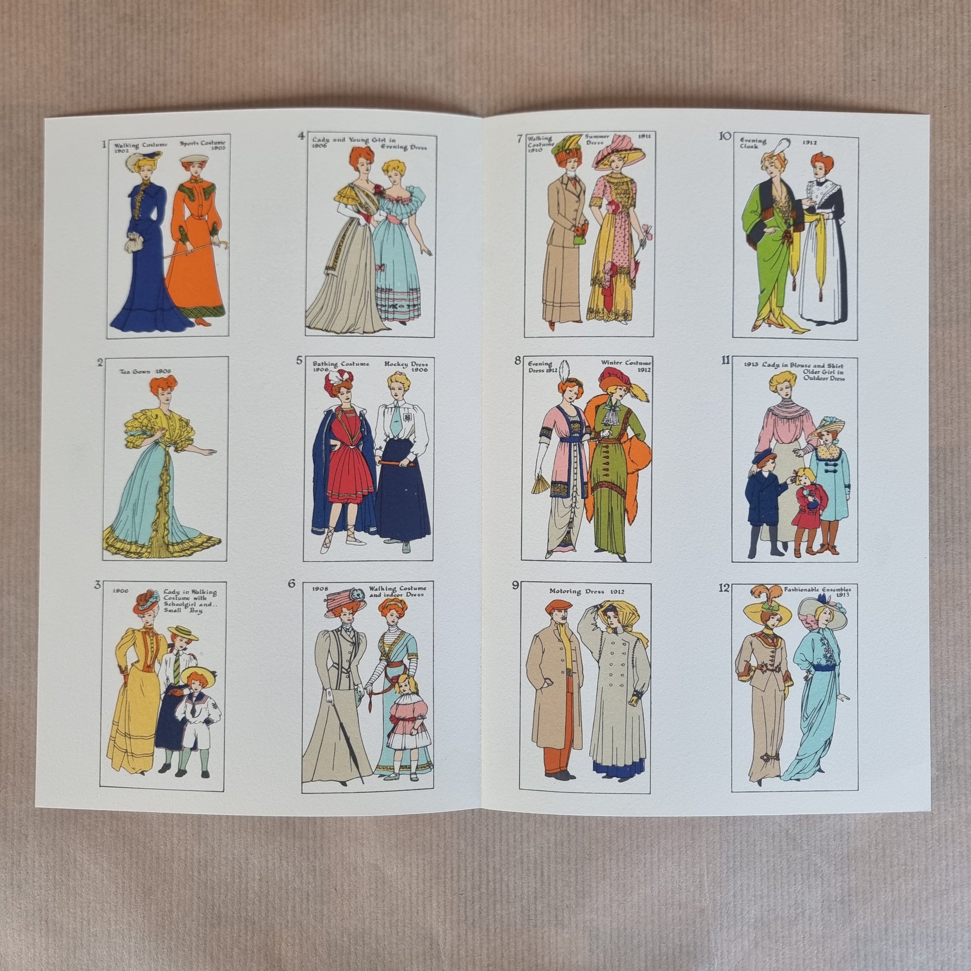Historic Costume Painting Book ~ No.15