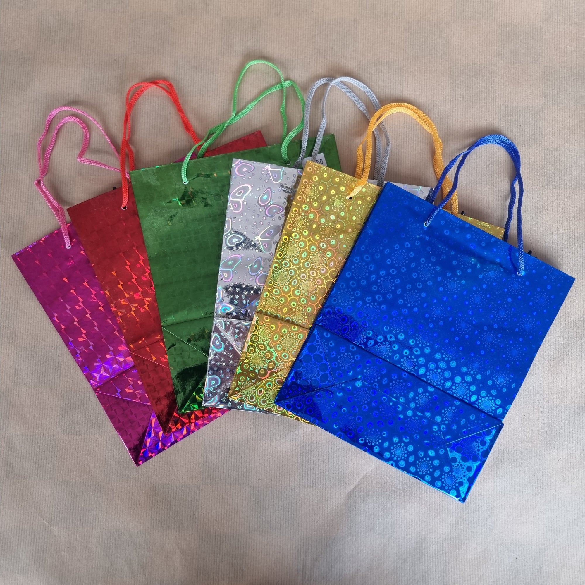 Holographic Gift Bags ~ Small