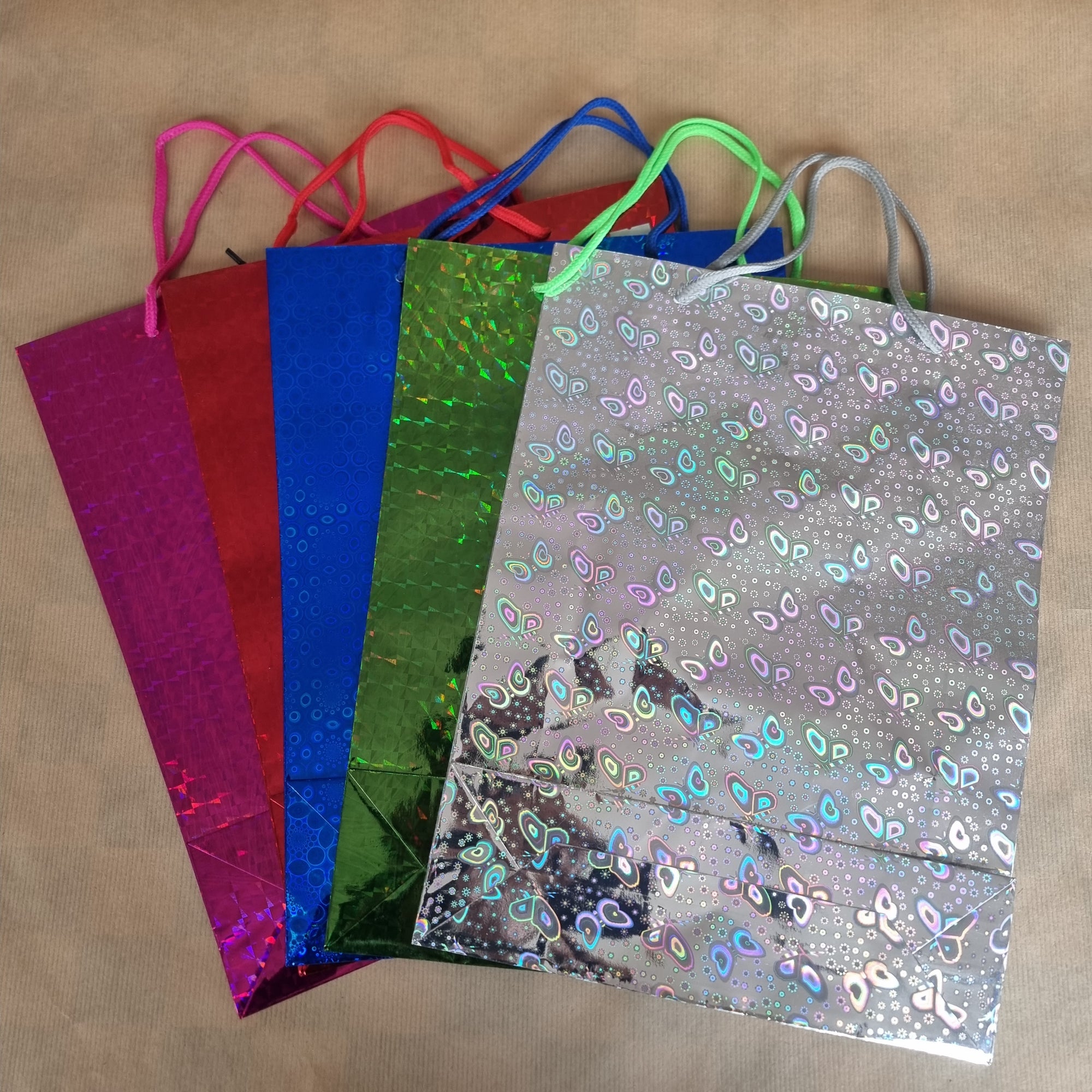 Holographic Gift Bags ~ Large