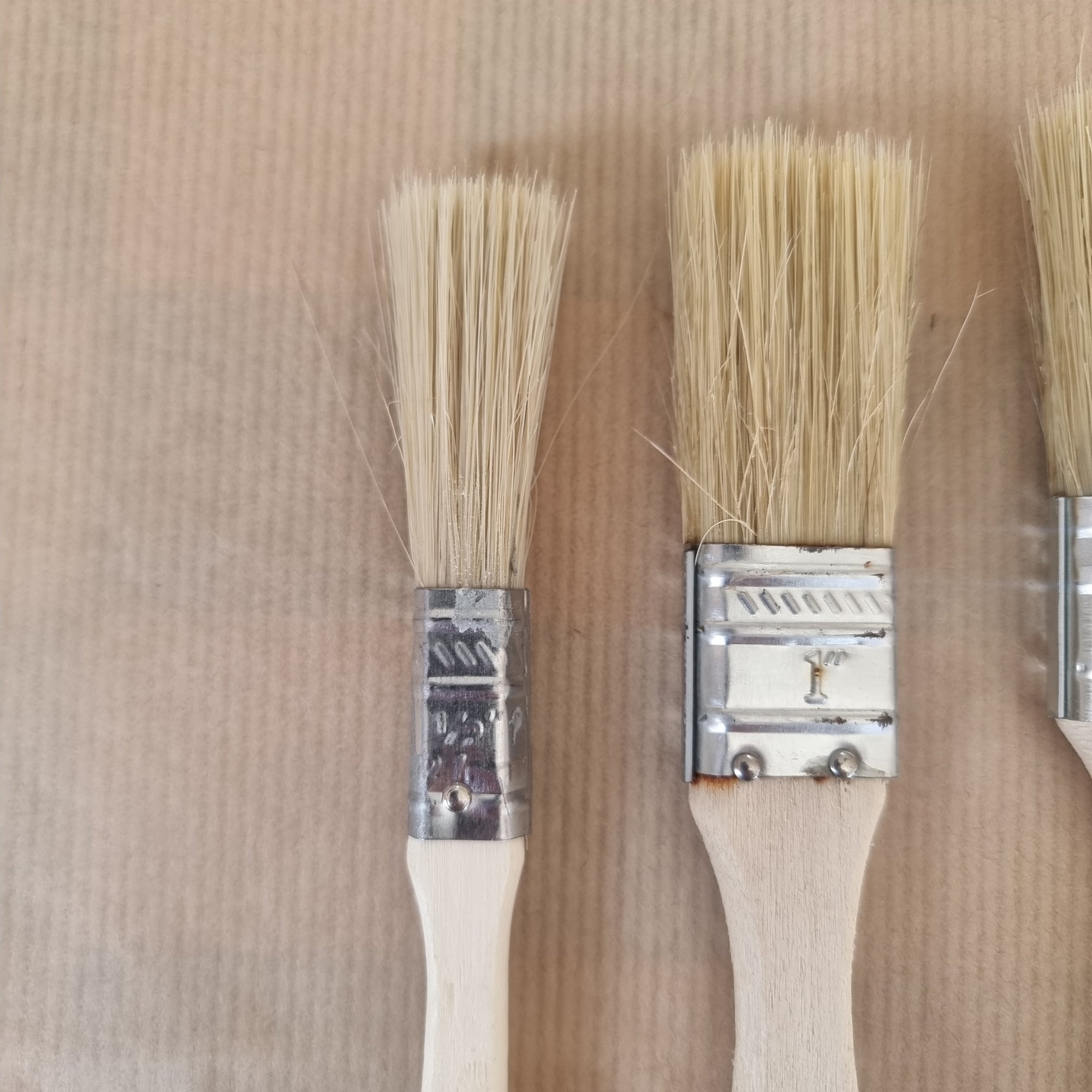 Painter's Wooden Paint Brushes