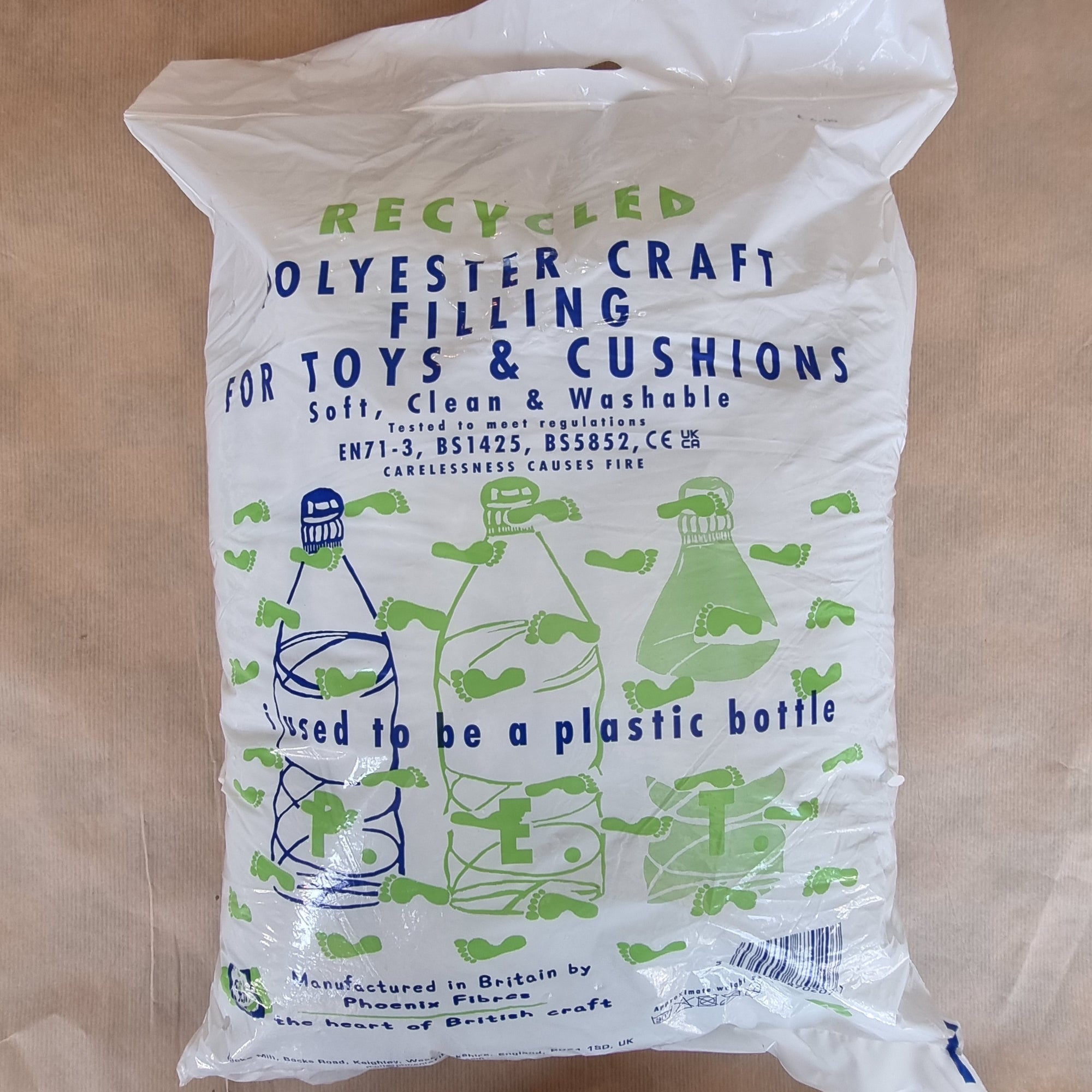 Recycled Polyester Toy and Cushion Craft Filling