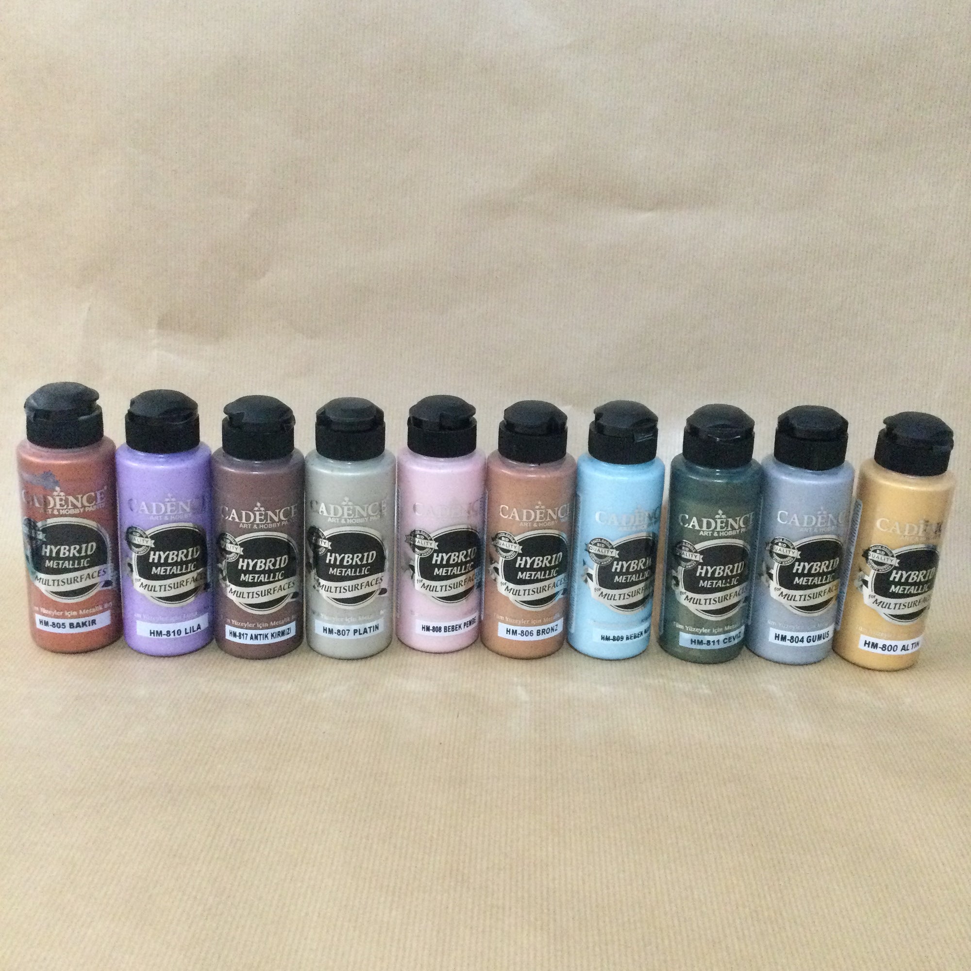 Acrylic Hybrid Metallics Paint