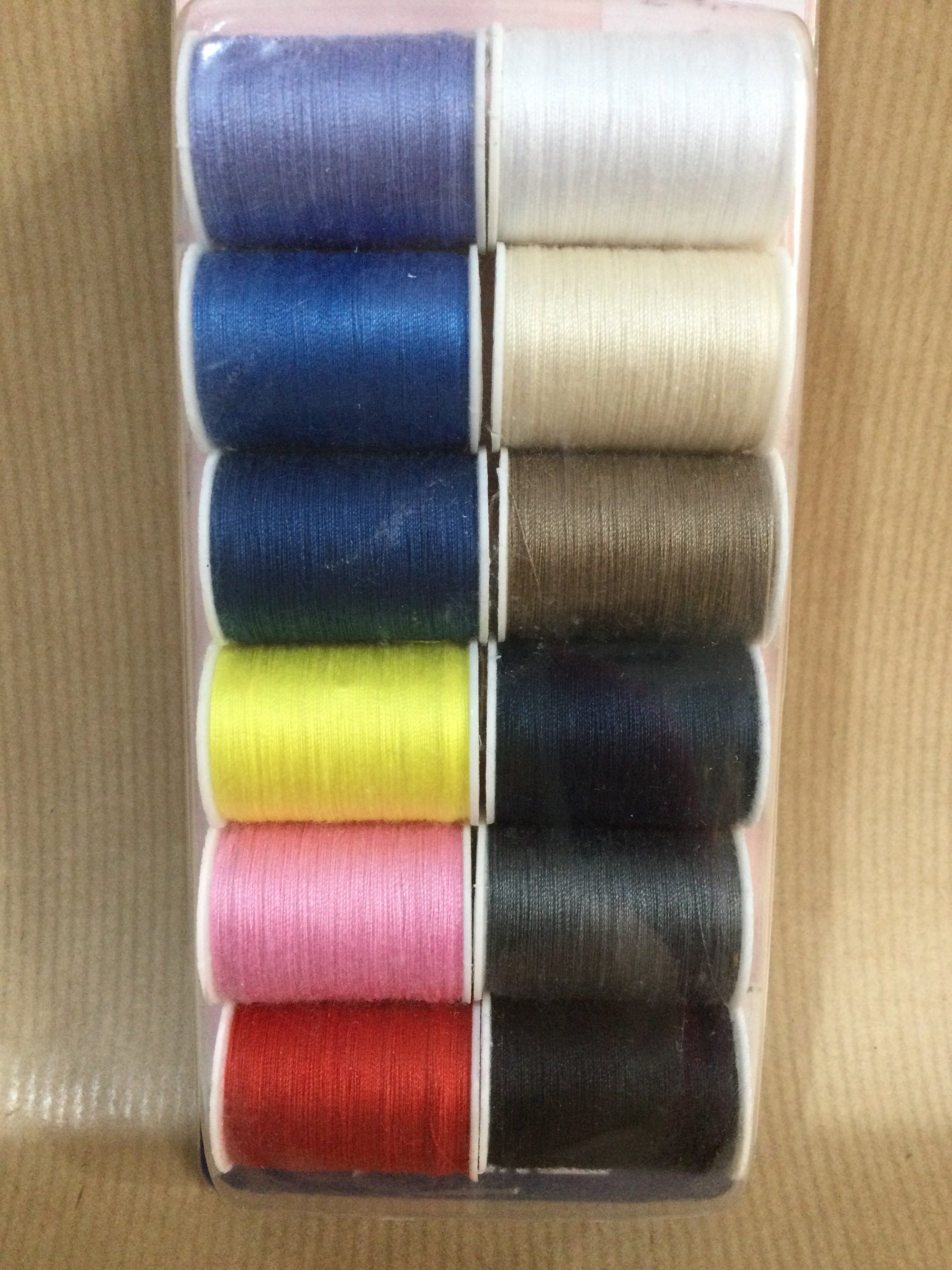 Sewing thread set of 12