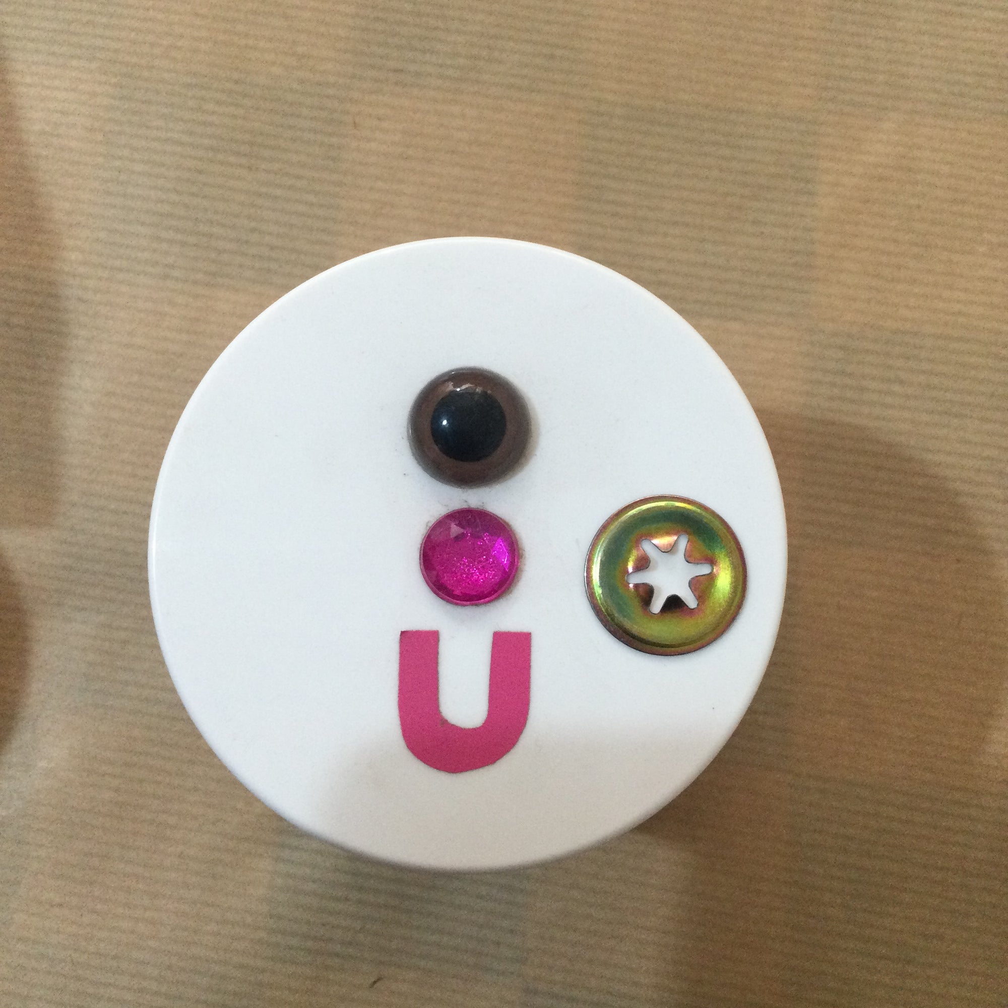 Plastic eyes set of 2