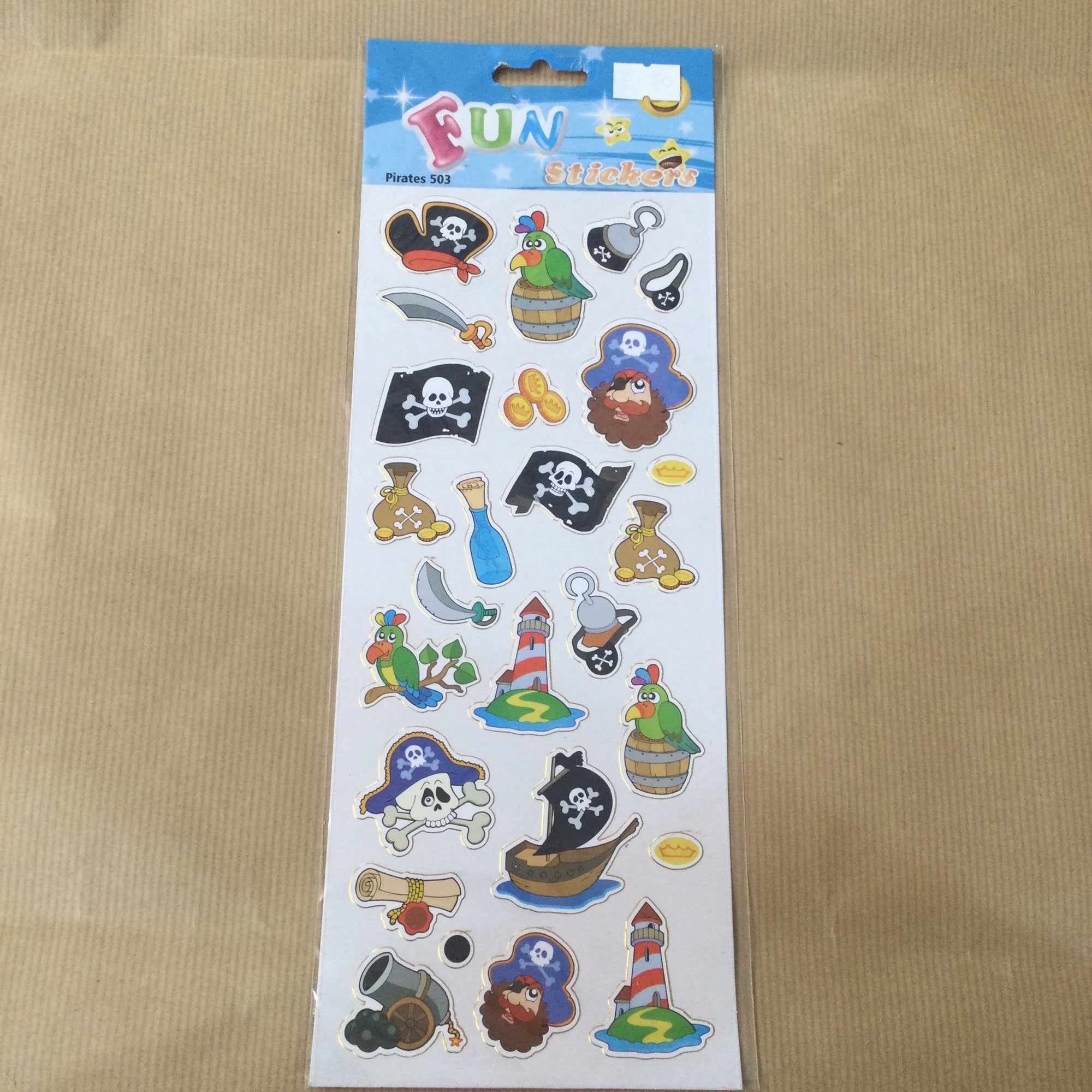 Fun Stickers - Pirates