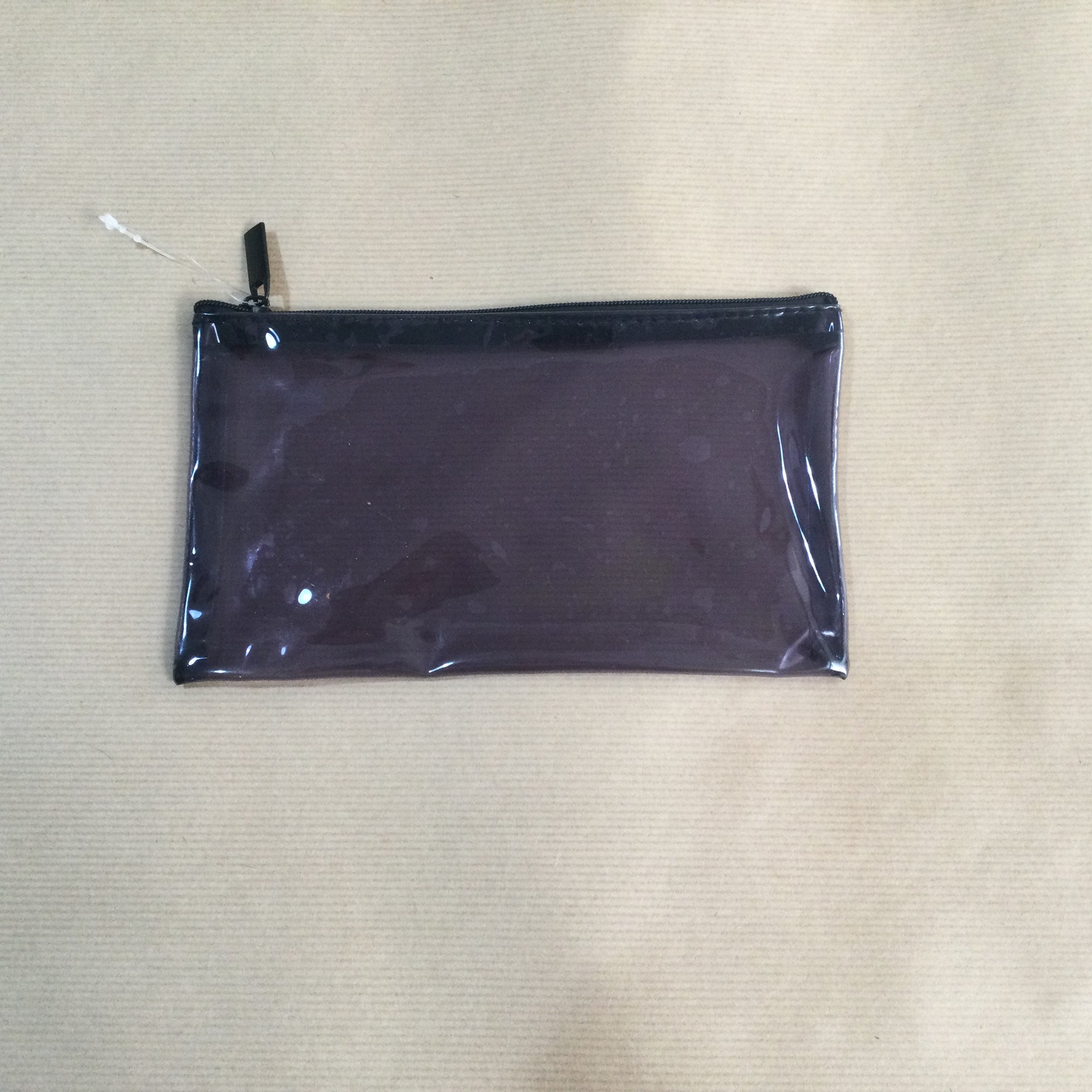 Transparent Neon PVC Zip Pencil Case
