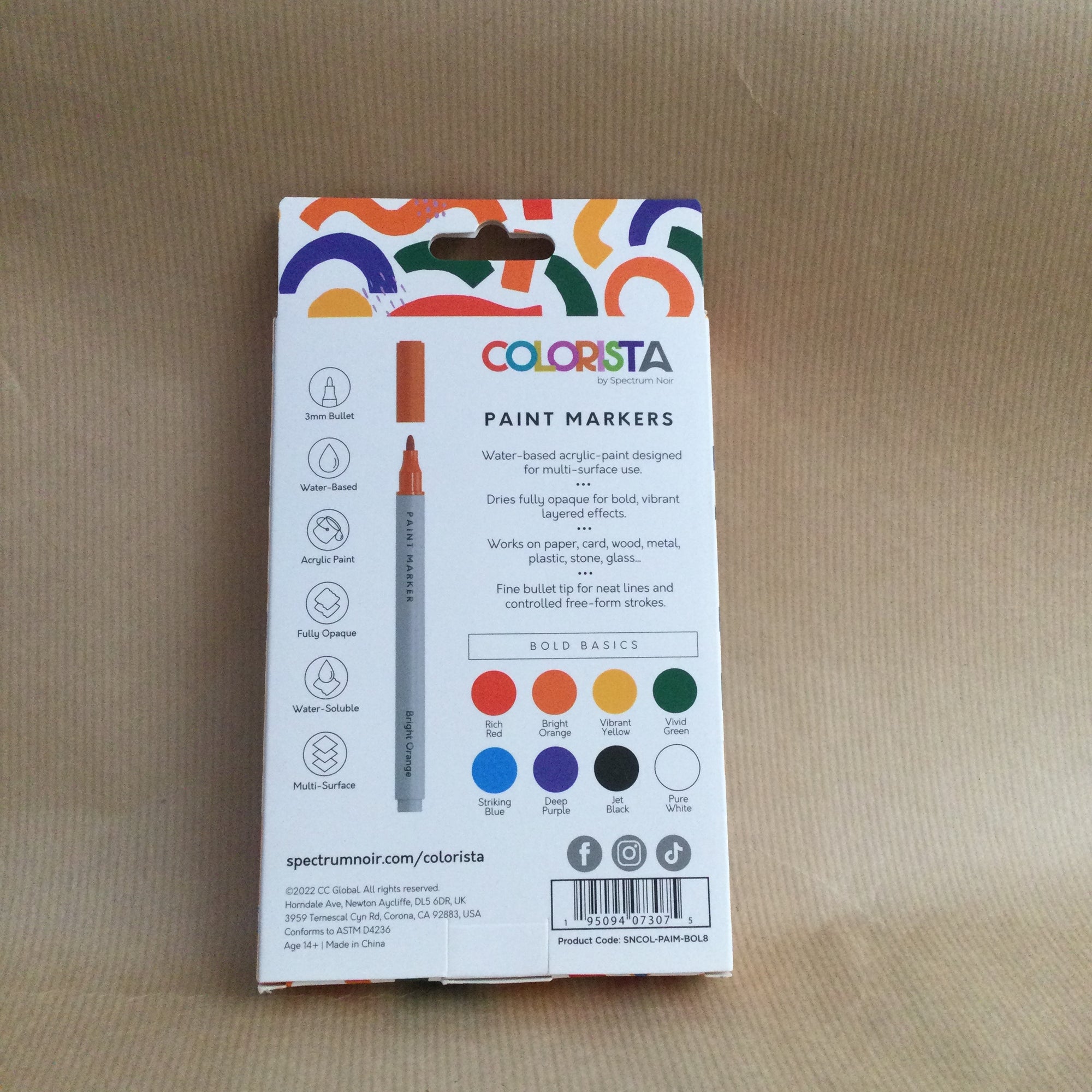 Colorista Paint Markers - Bold Basics