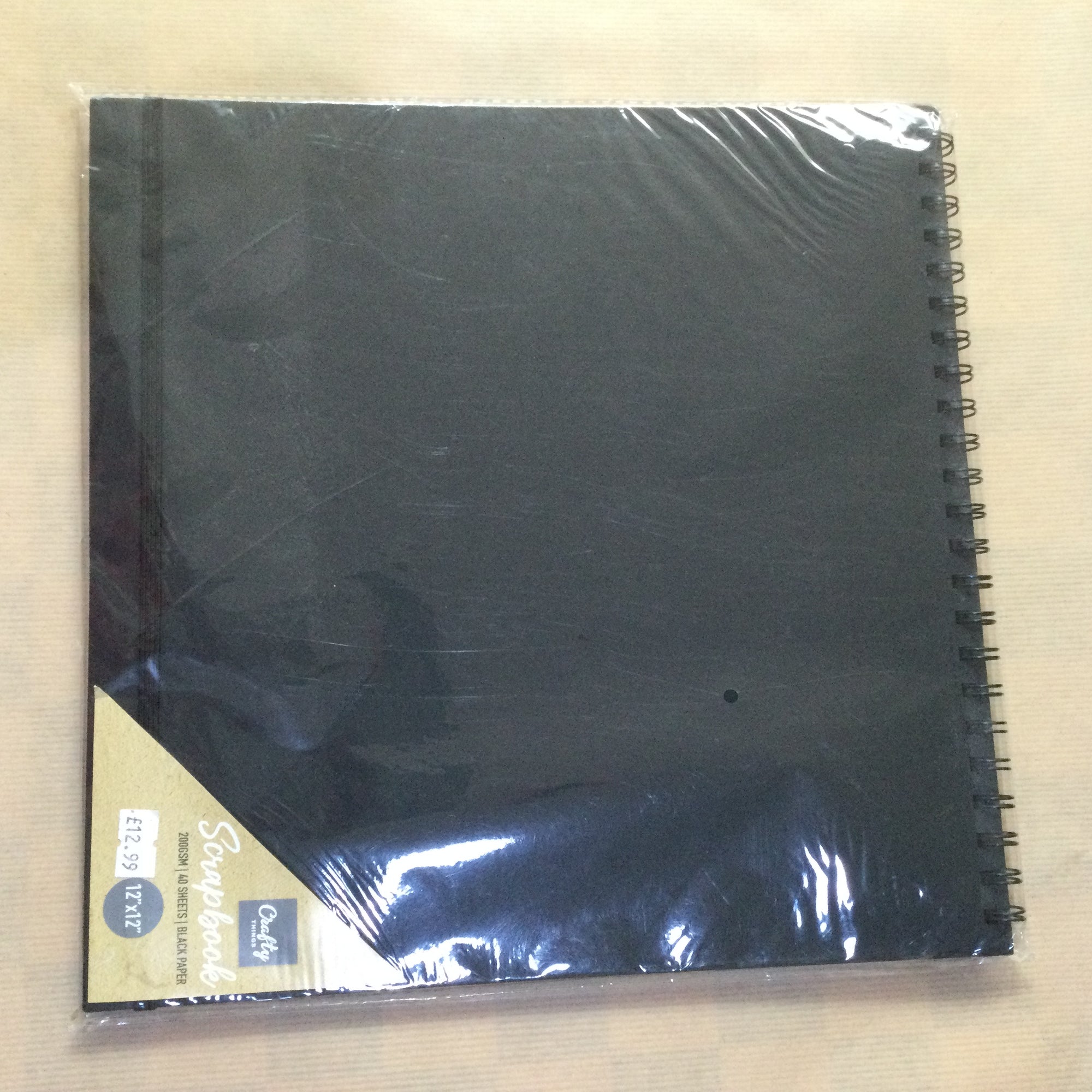 Large Black Square Sketchbook