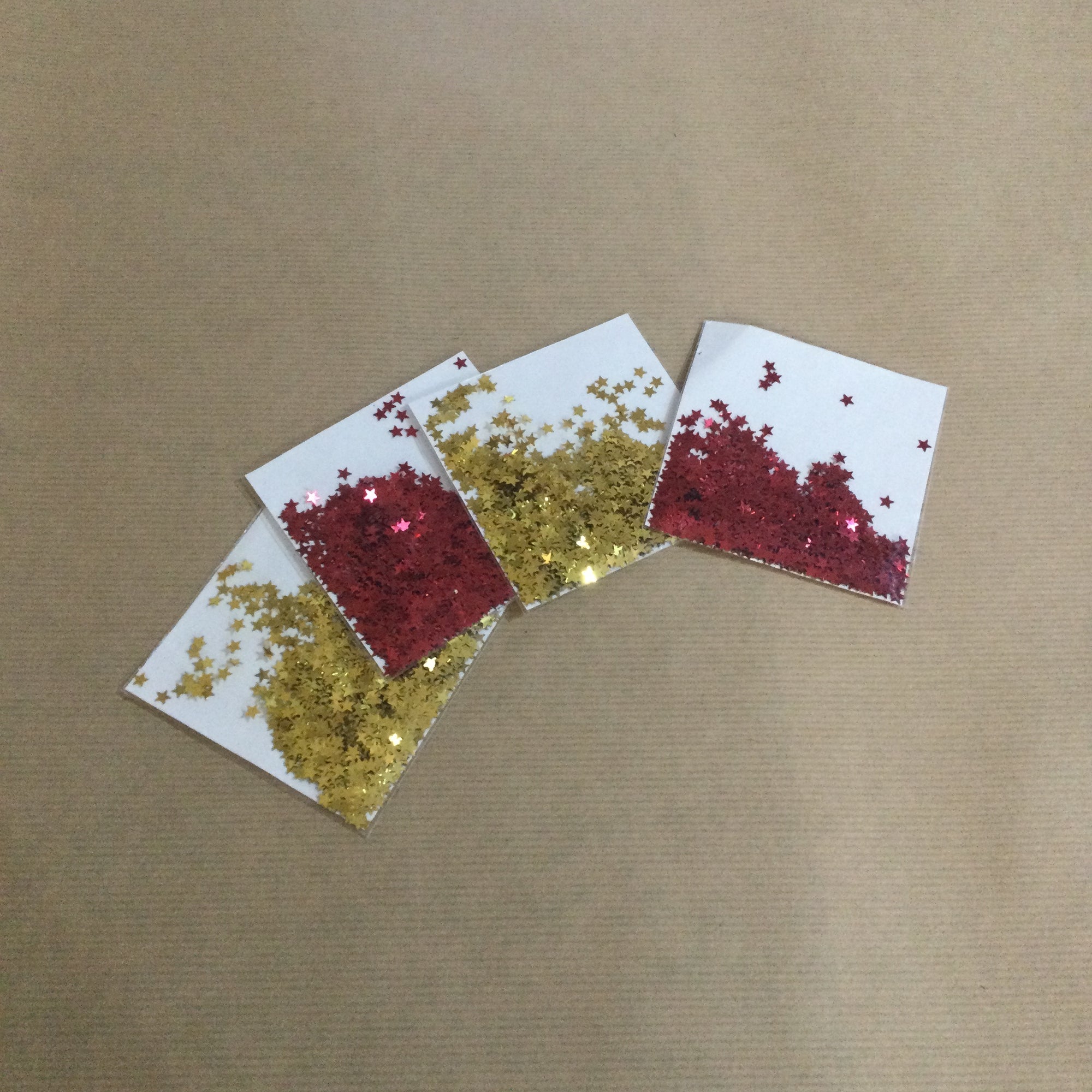 Glitter sequin stars 5mm - 5g pack
