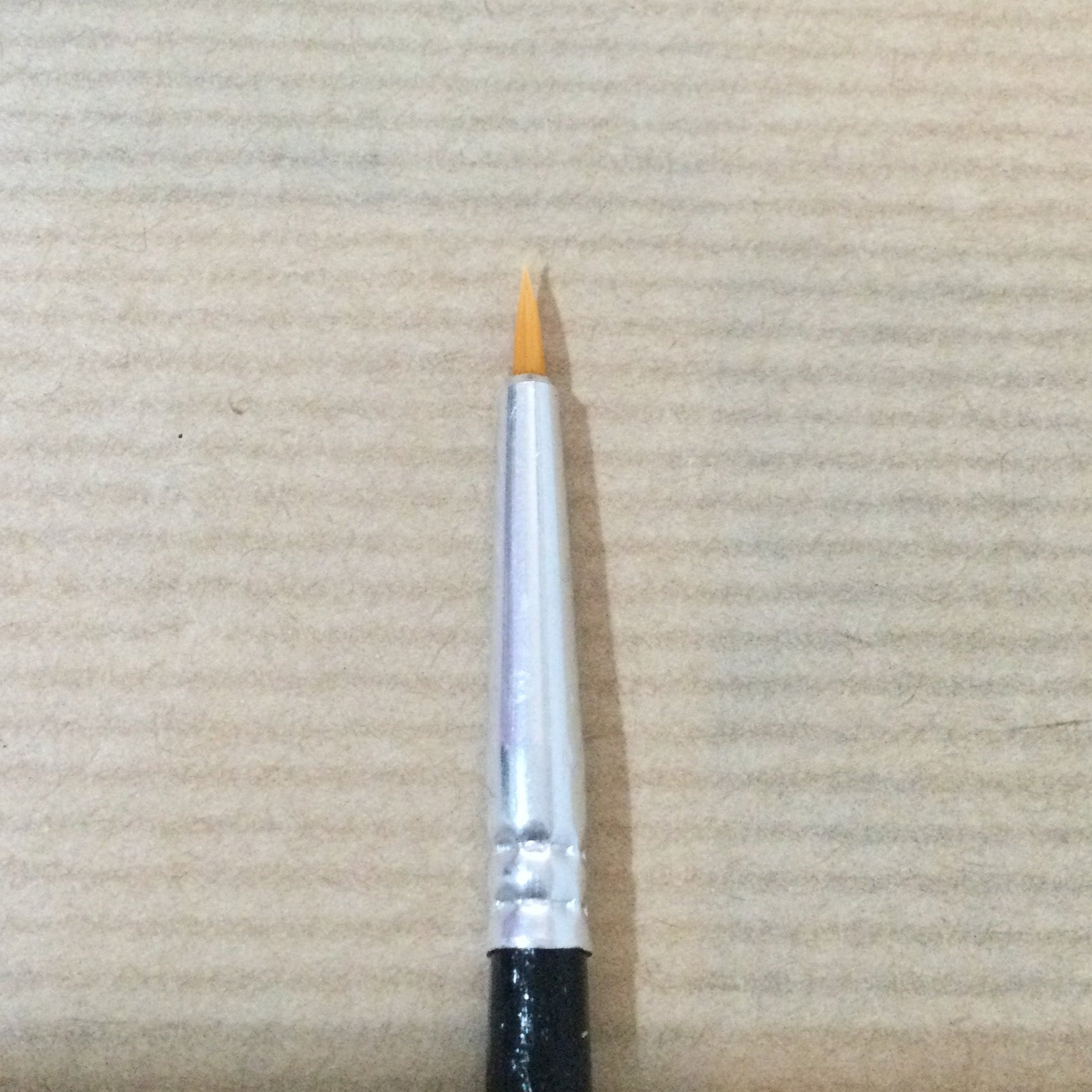 Gold line paint brushes