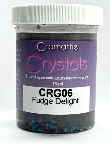 Cromartie Crystals glaze - Fudge Delight