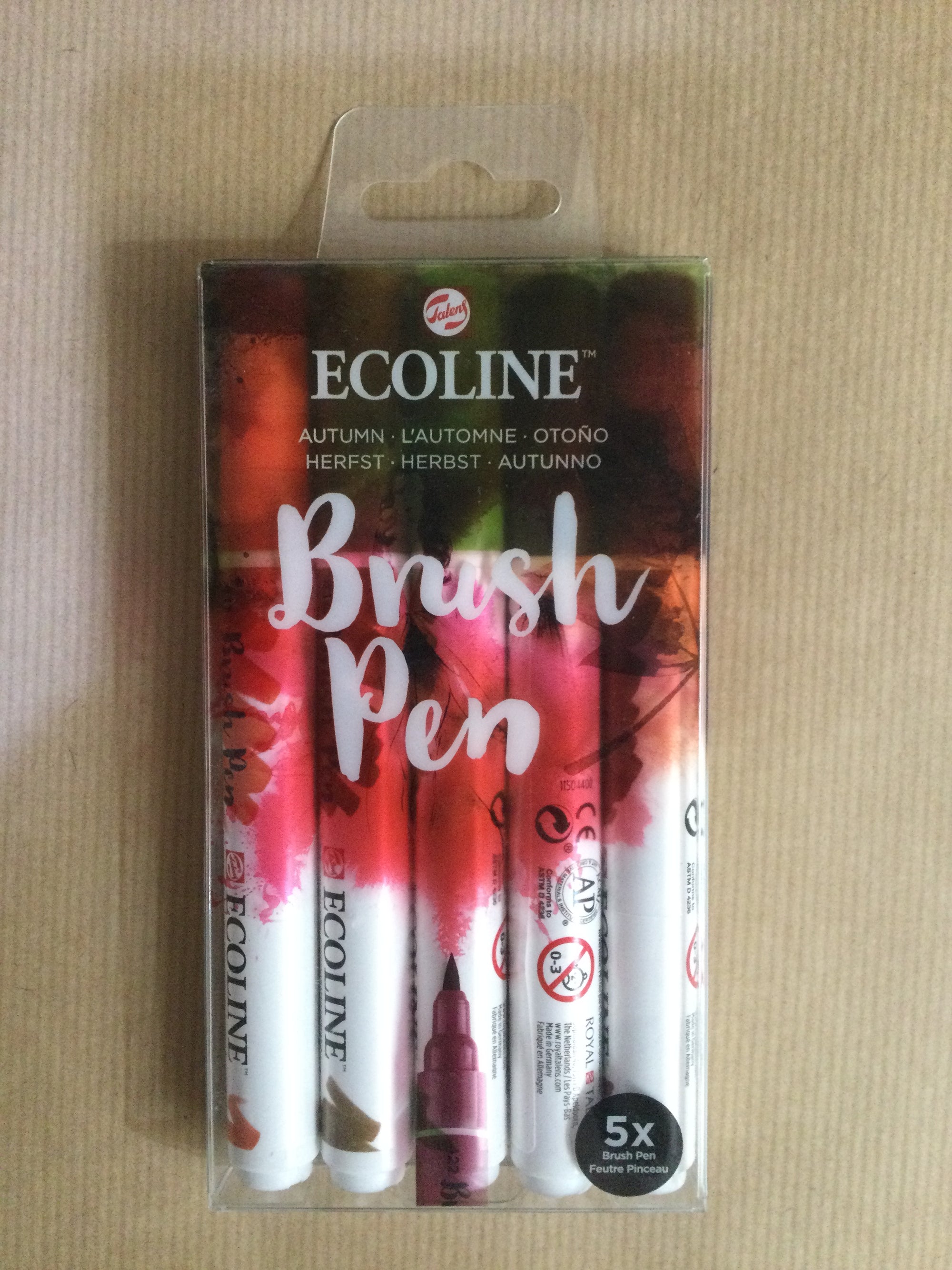 Ecoline - Brush Pen Set of 5