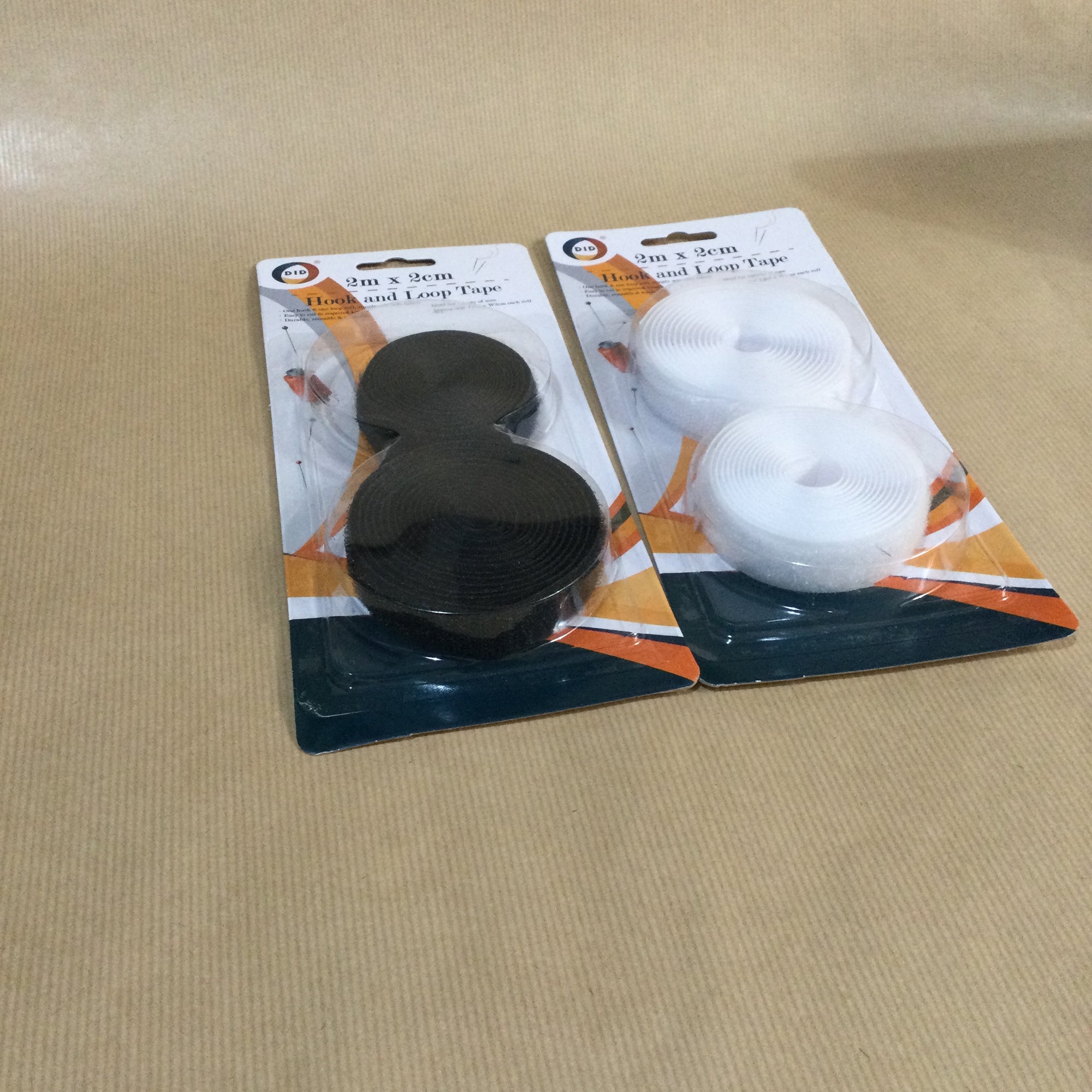 2m x 2cm Hook and Loop Tape. Velcro