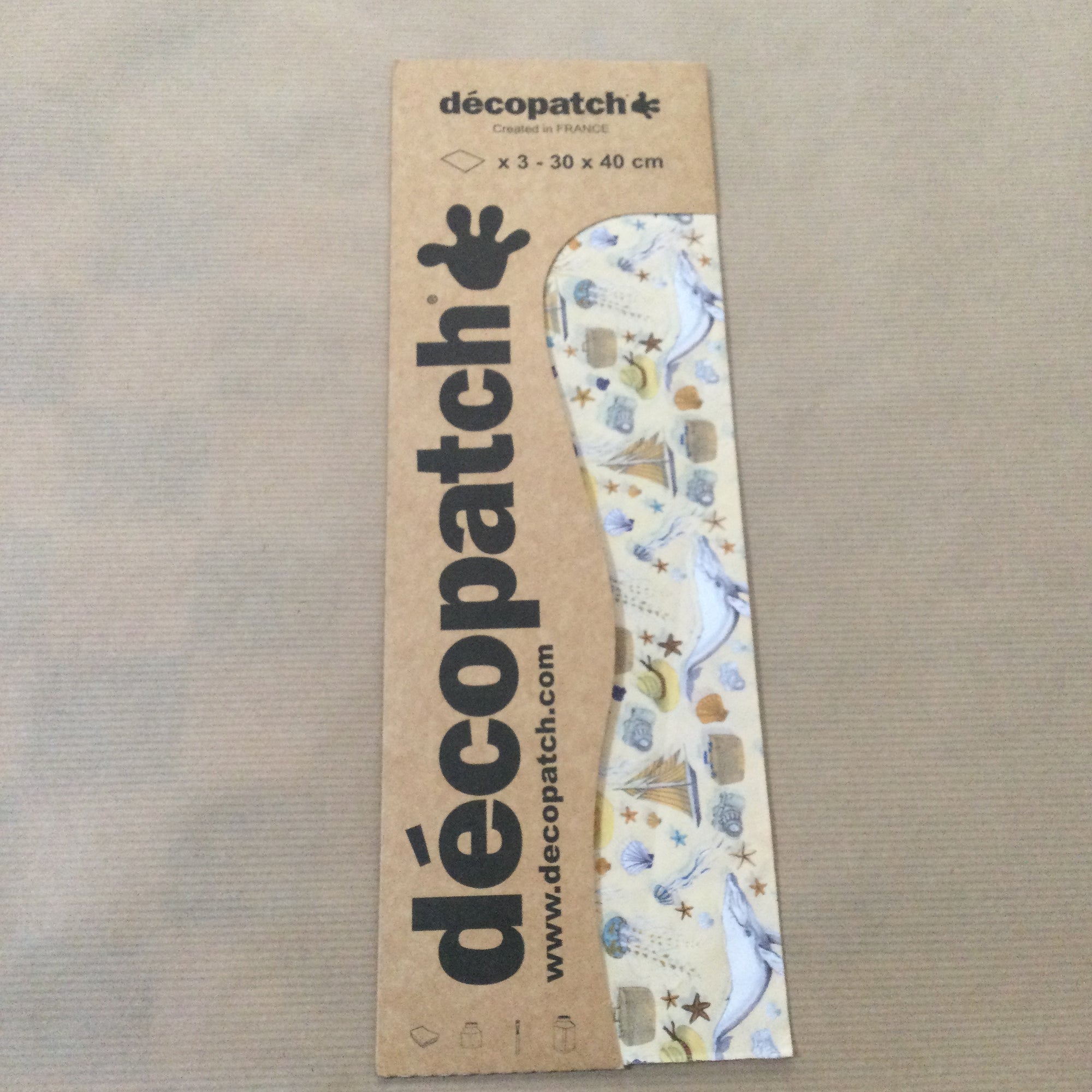 Decopatch paper / 3 sheet pack - 30cm x 40cm