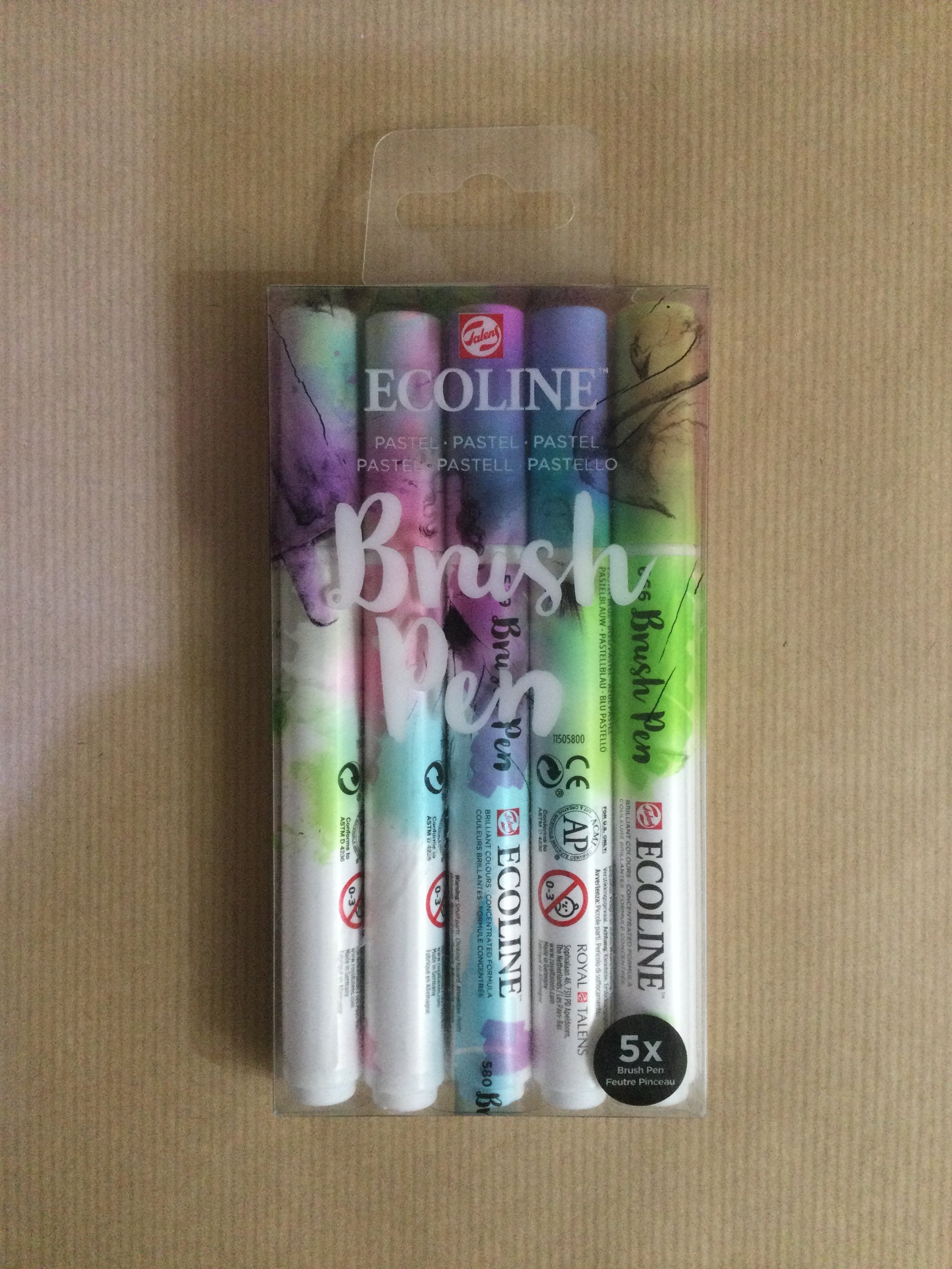 Ecoline - Brush Pen Set of 5