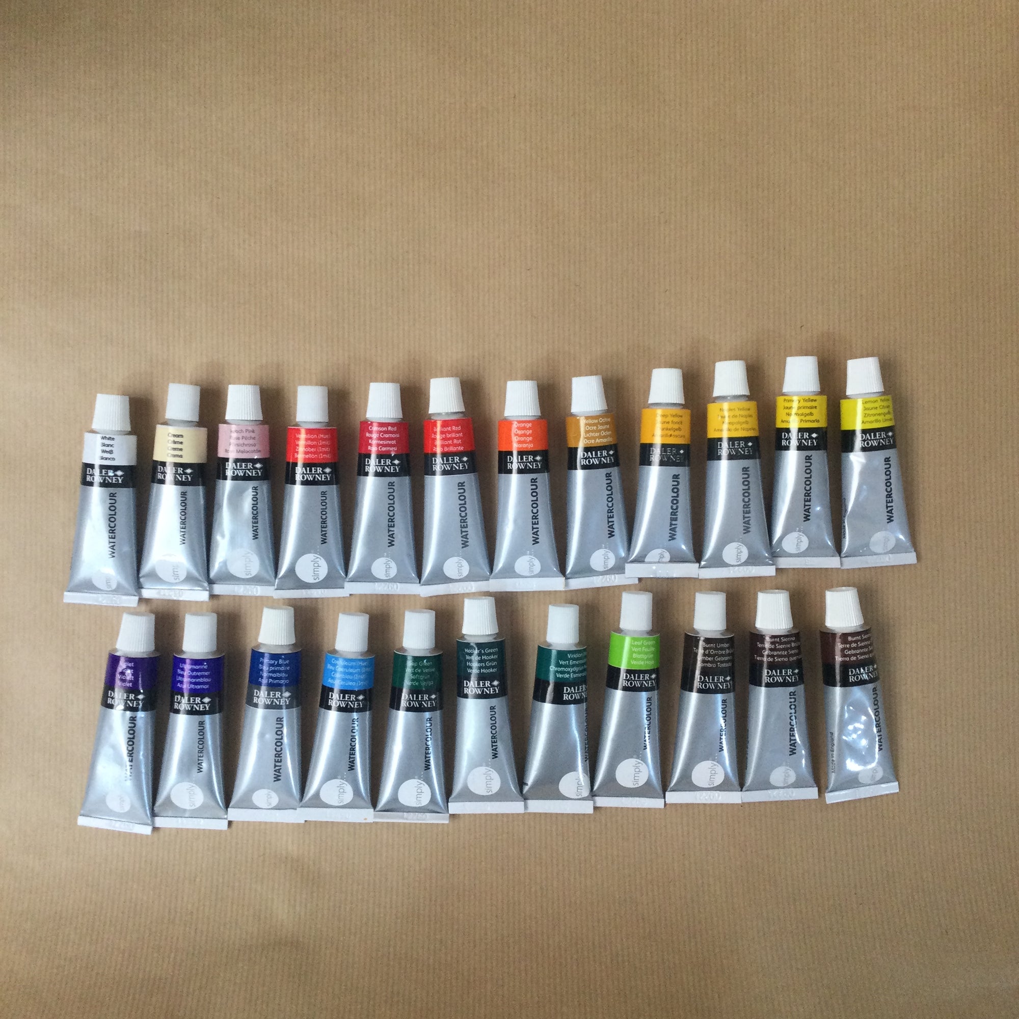 Daler Rowney ~ Watercolour Aquarelle  - individual tube