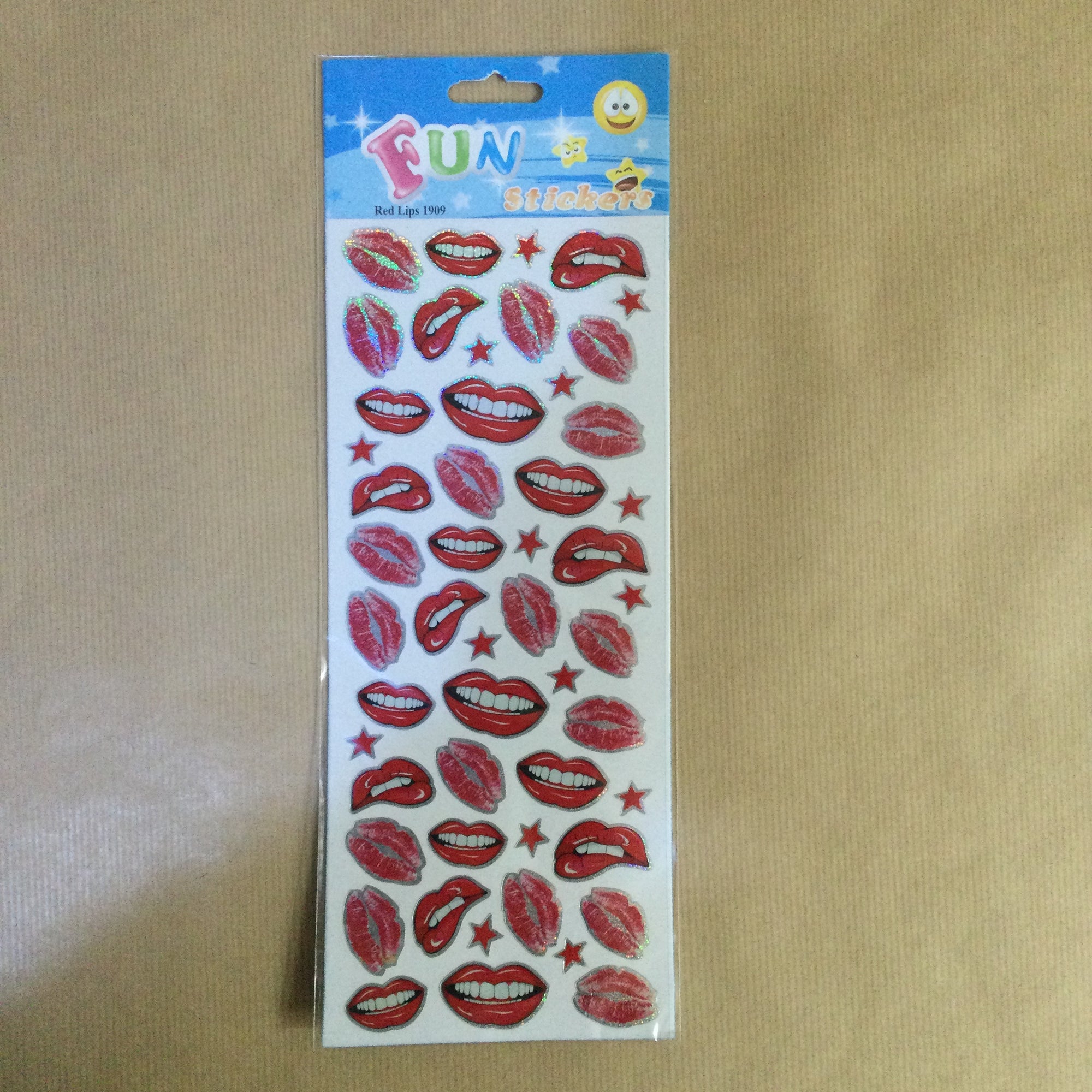 Fun Stickers ~ Red Lips