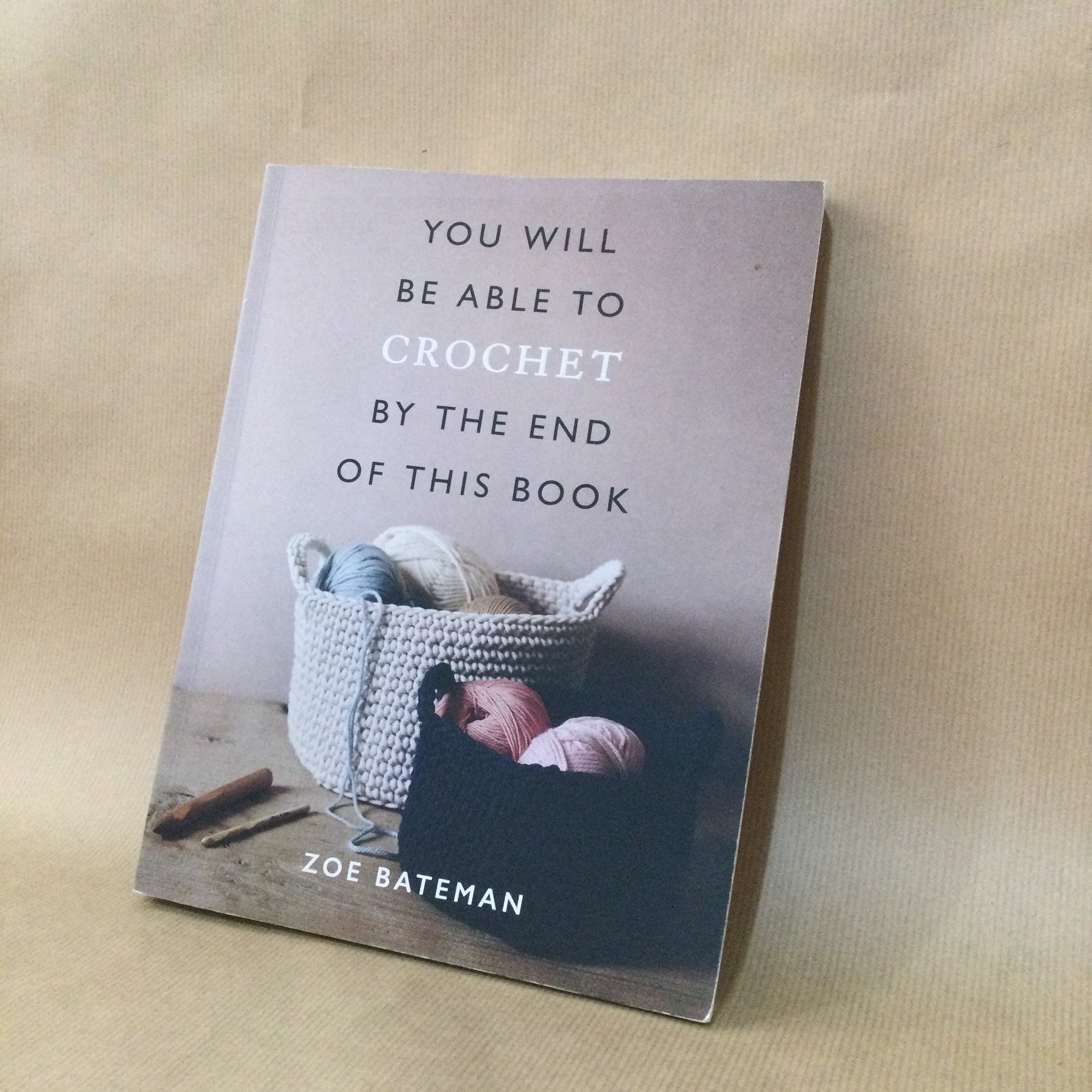 You will be able to CROCHET by the end of this book