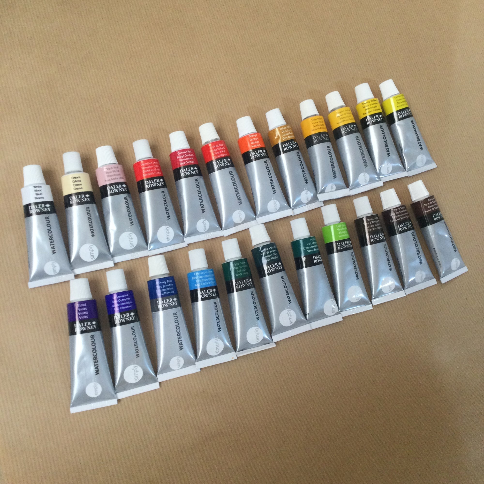 Daler Rowney ~ Watercolour Aquarelle  - individual tube
