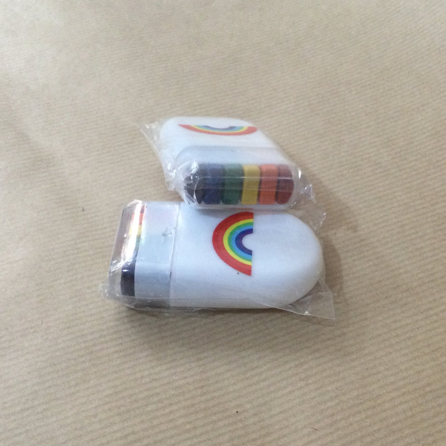 Rainbow crayon / face marker